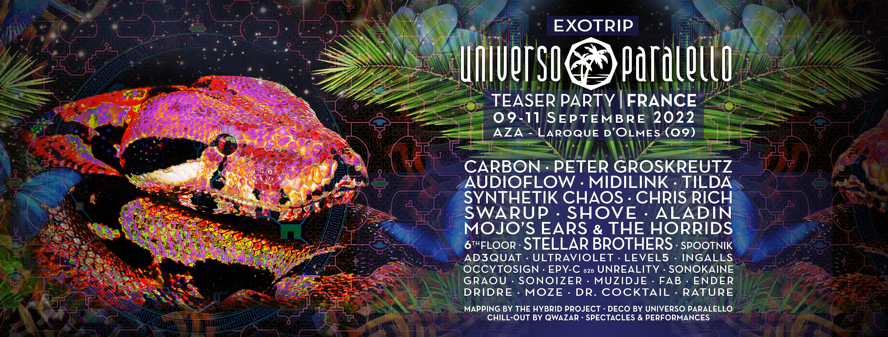 Universo Paralello Teaser Party France Cover