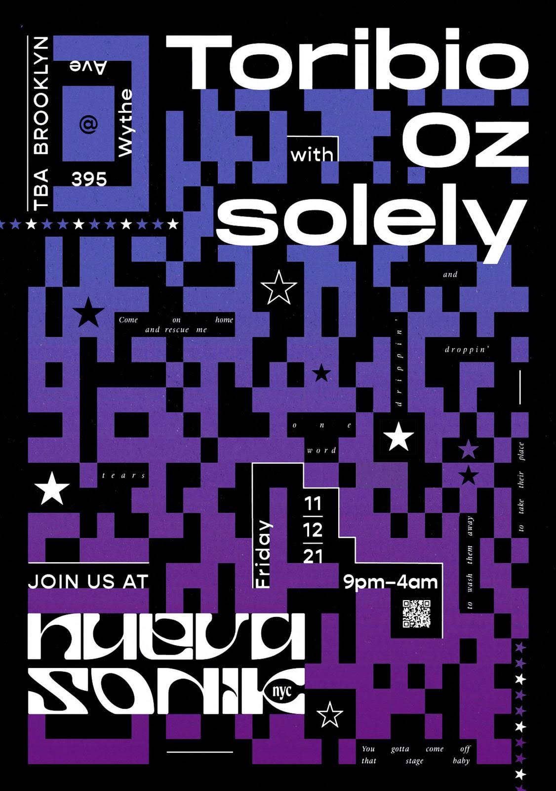 Nueva Sonik Nyc: Toribio, Oz Cover