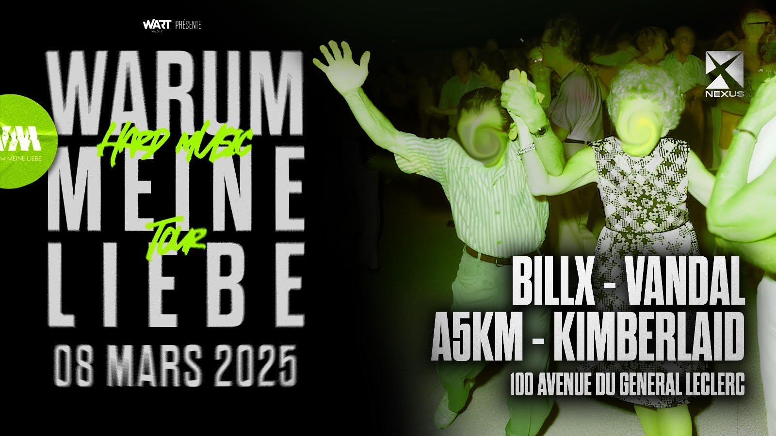 Nexus X Warum : Billx | Vandal | A5km | Kimberlaid | Absürd Cover