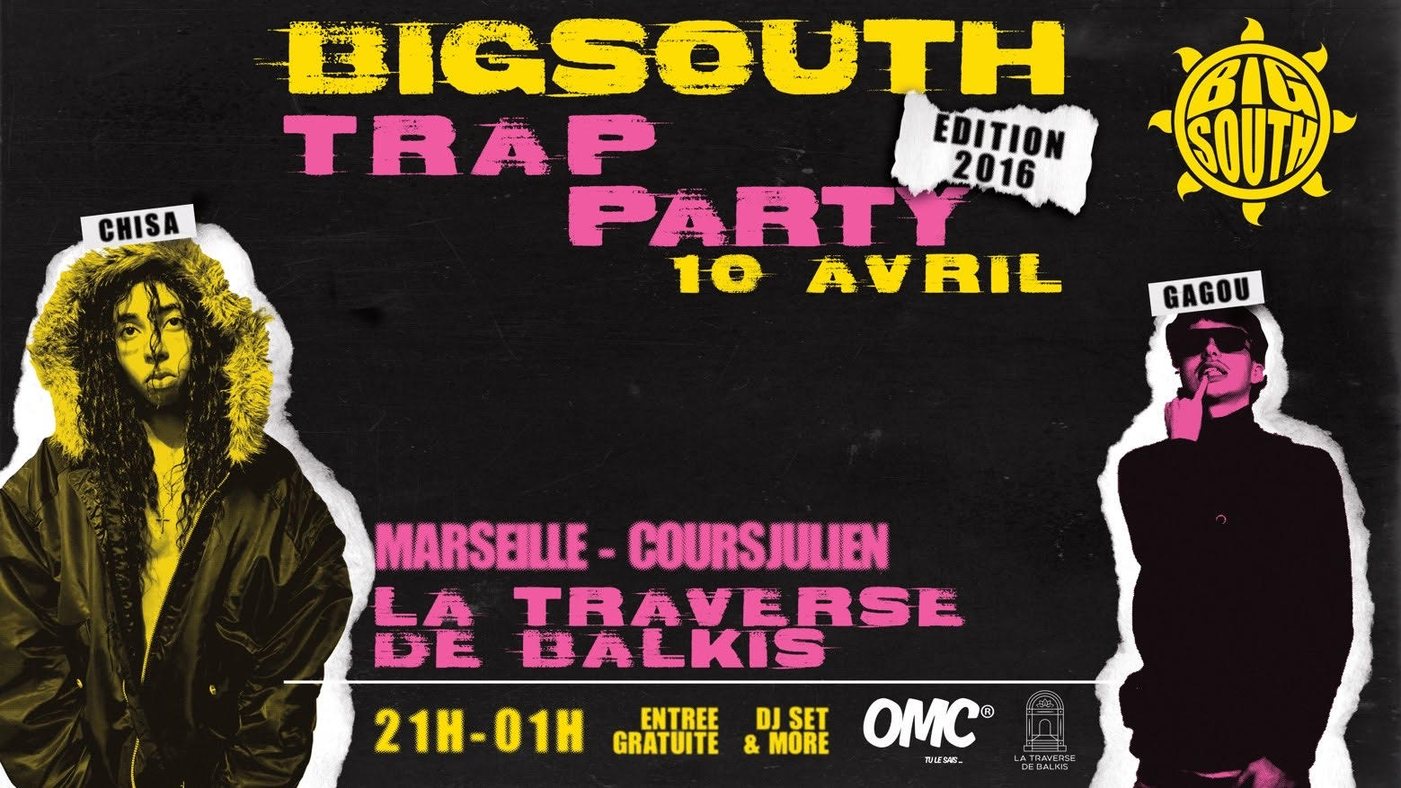 Bigsouth Trap Party Édition 2016 Cover