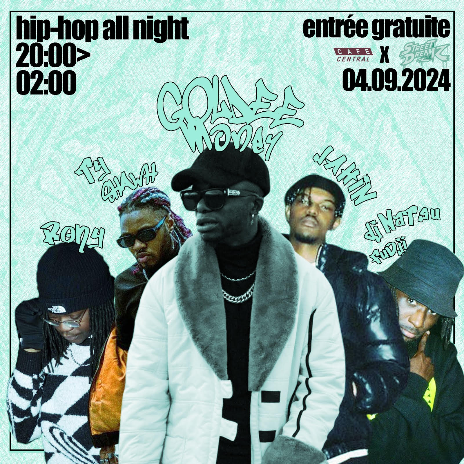 Concert Goldee Money & Friends Cover