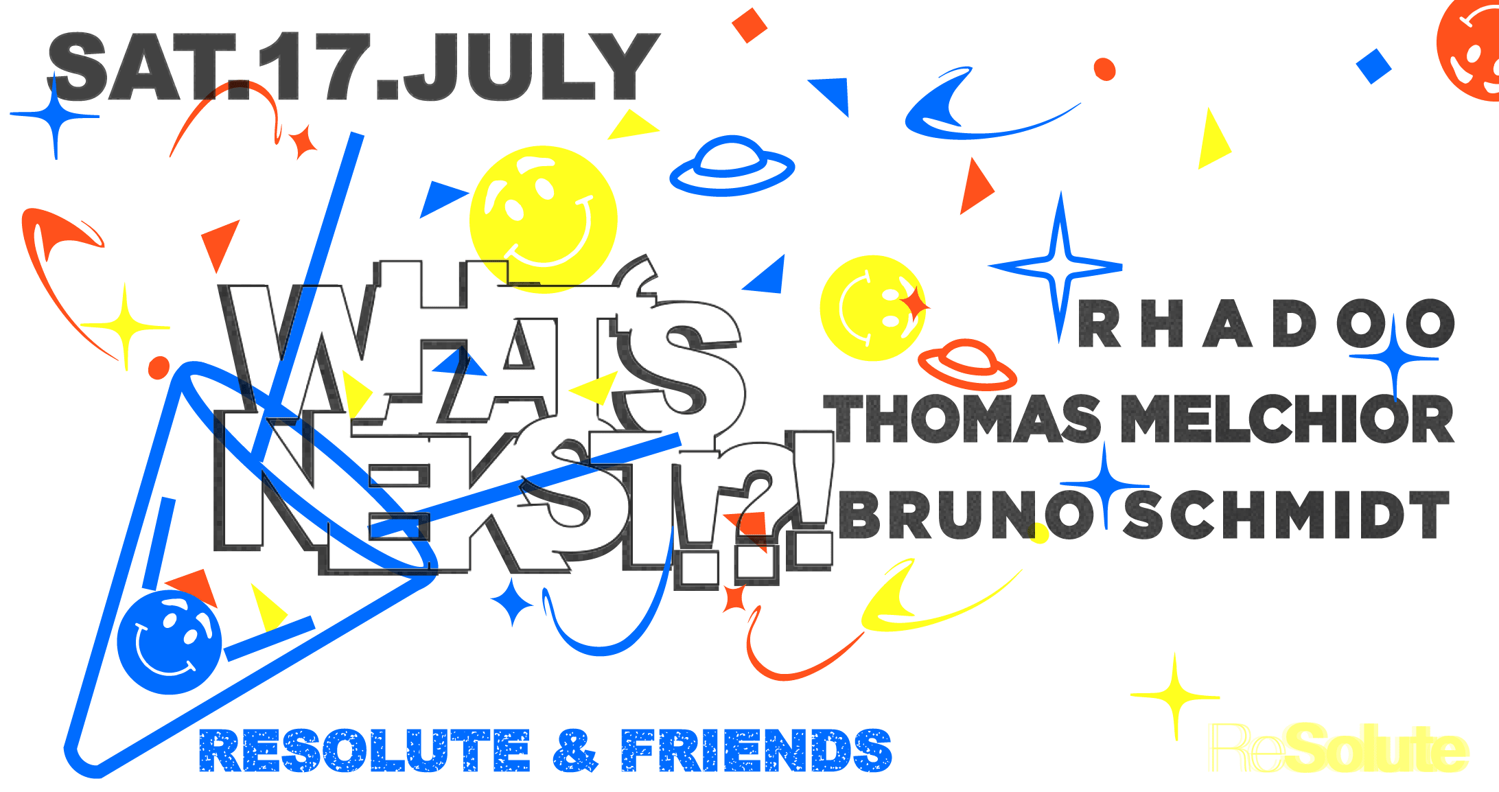 Resolute W Rhadoo & Thomas Melchior Cover