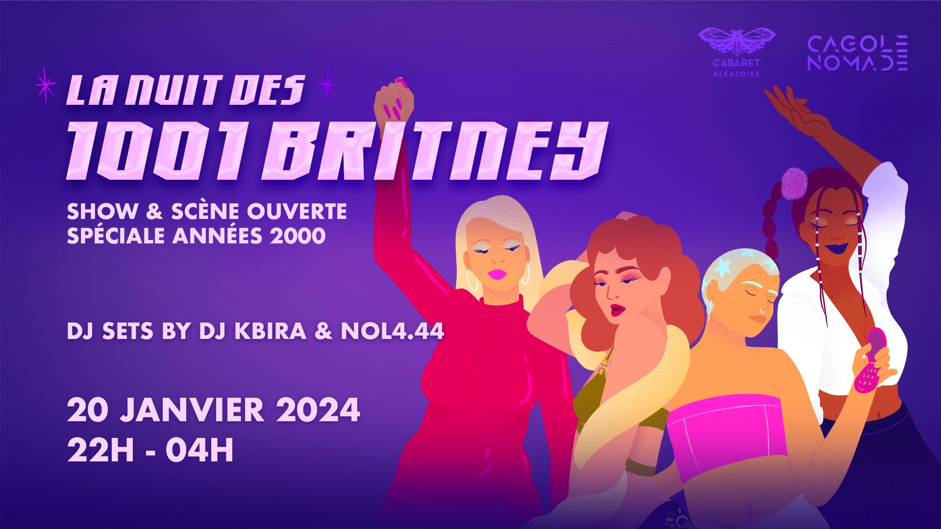 Cagole Nomade Party : Spéciale Scène Ouverte Années 2000 Cover