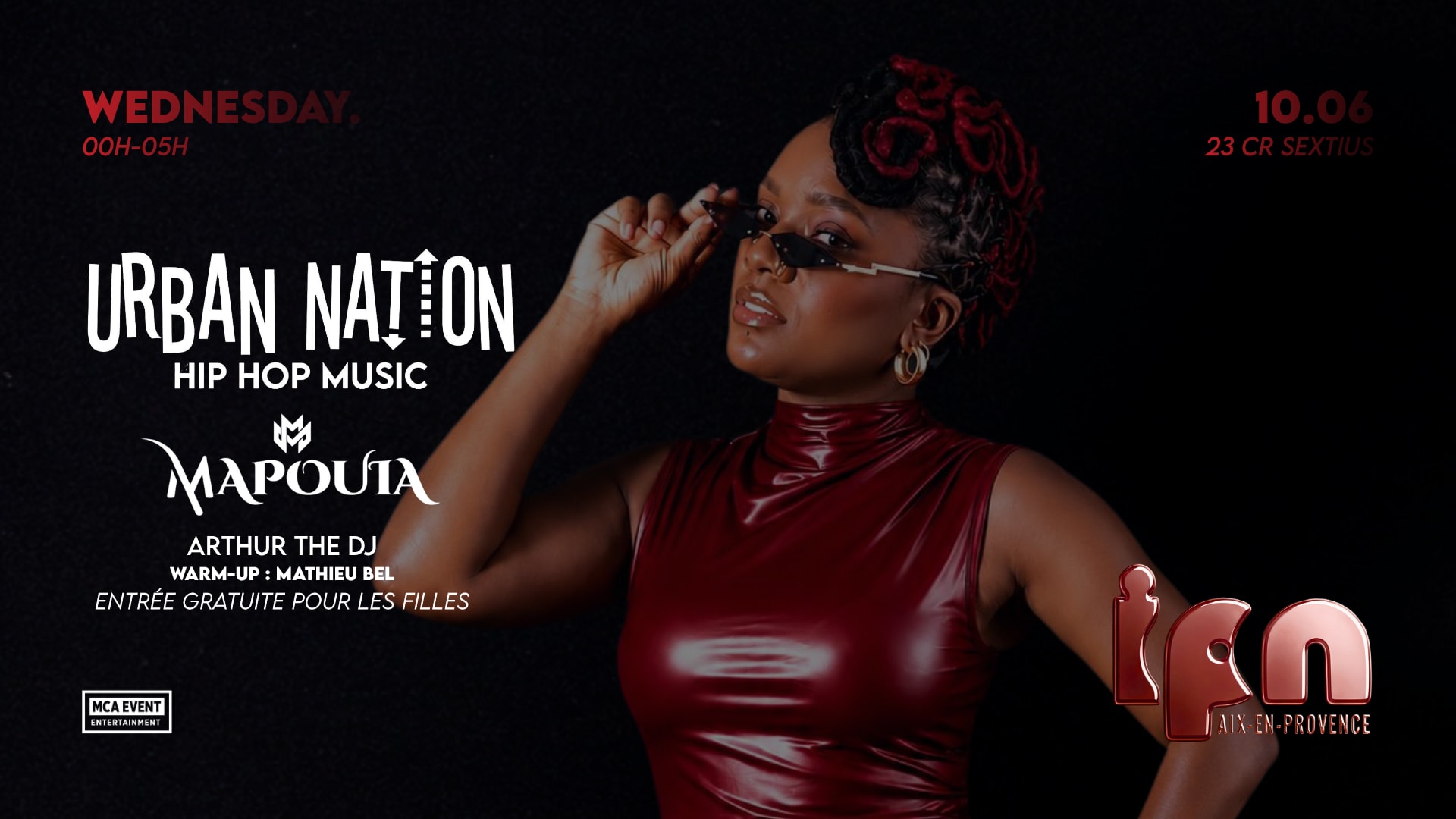 Urban Nation By Ipn : Hip Hop Music - Mapouia 10.06 Cover