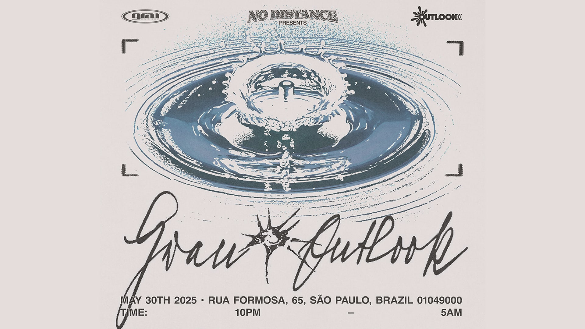 No Distance Apresenta: Grau X Outlook Cover