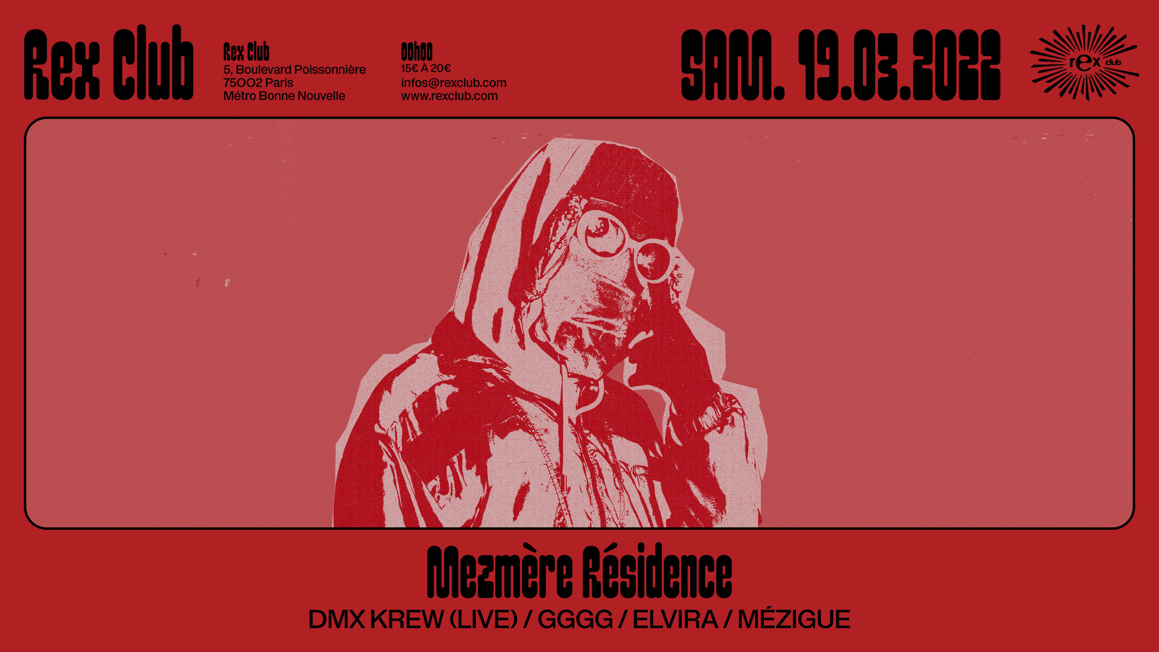 Mezmère Résidence: Dmx Krew (Live), Gggg, Elvira, Mézigue Cover