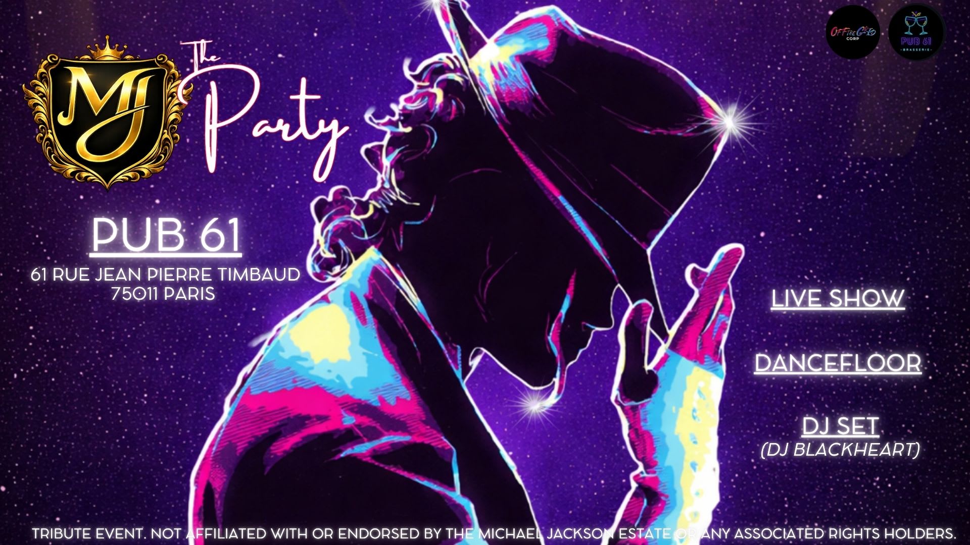The Mj Party Cover