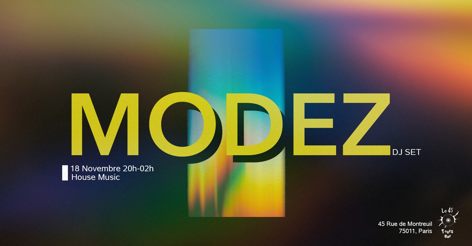Modez X 45 Tours Cover