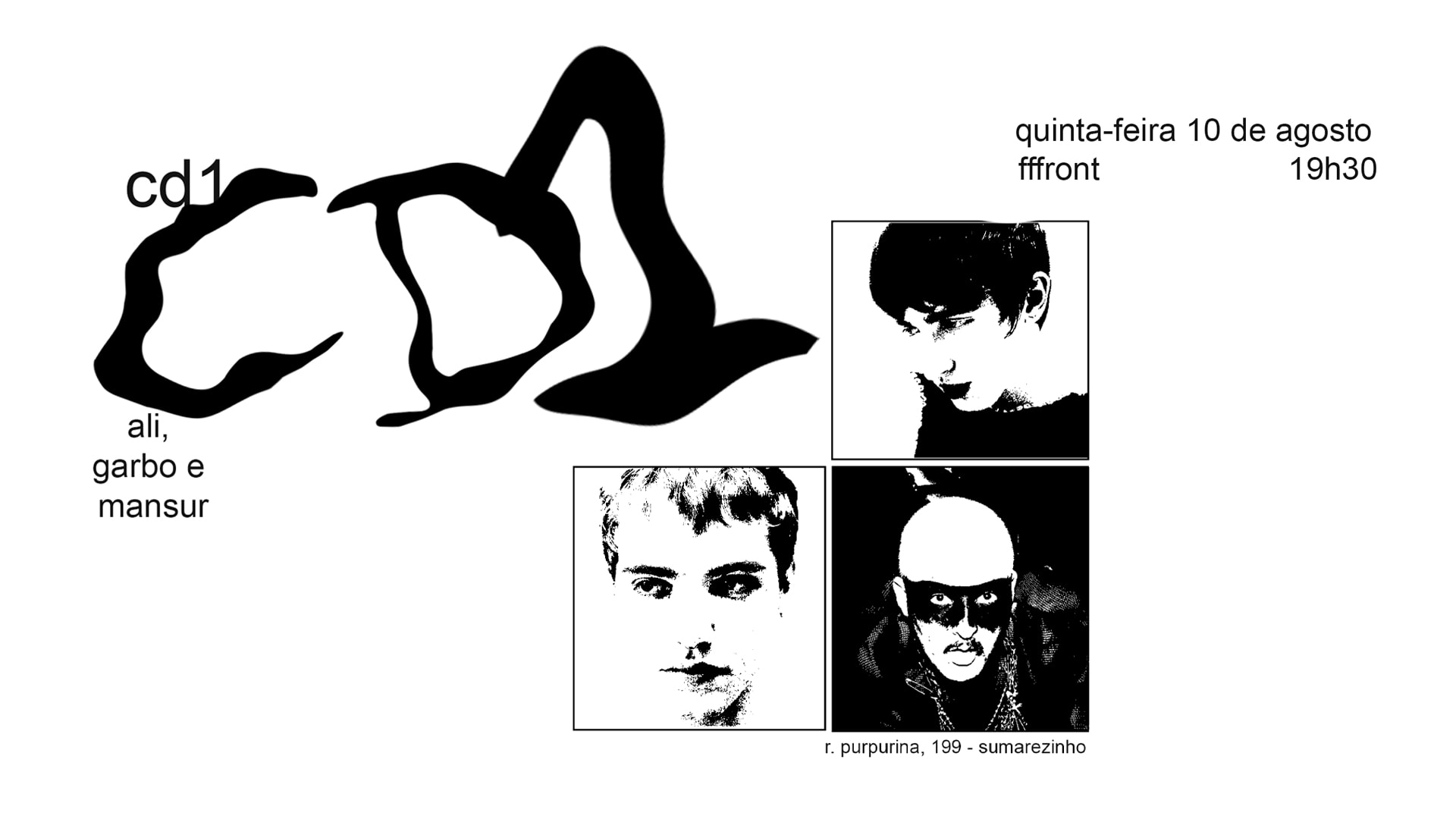 CD-01 Apresenta: Mansur, Garbo E Ali Cover