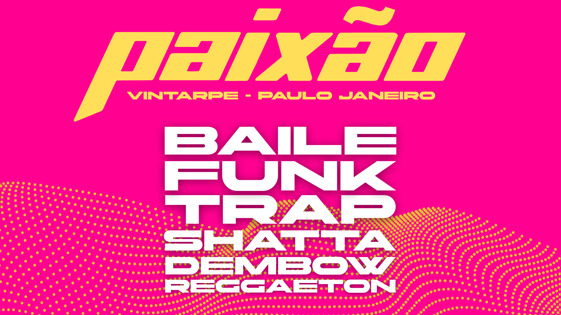Paixão Party - Invite Vintarpe Cover