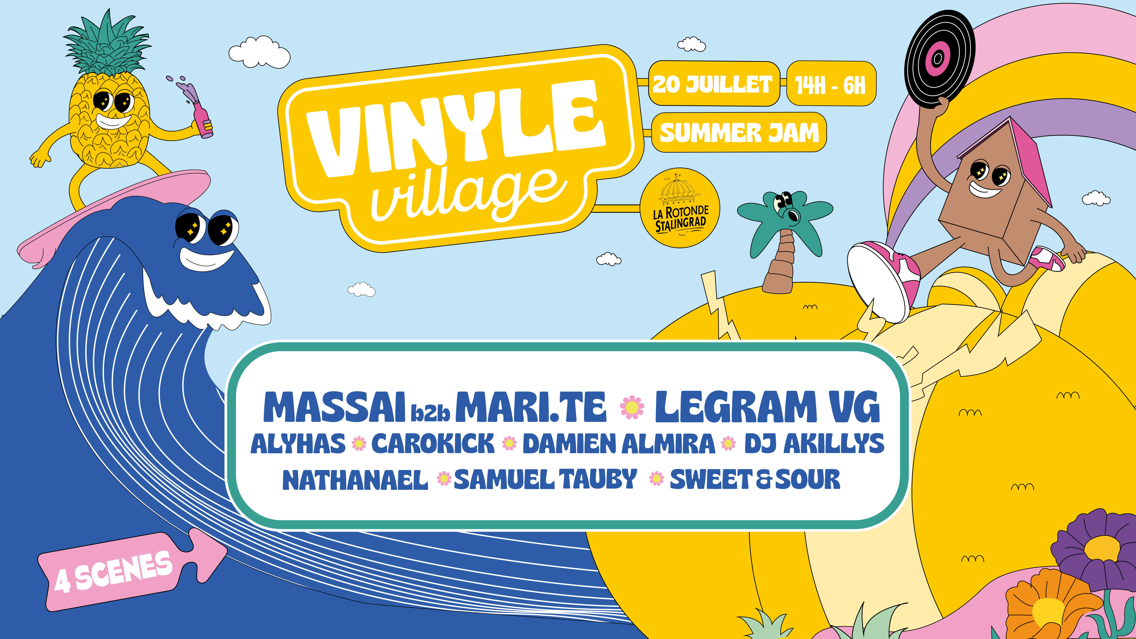 Open Air + Club Xxl - Vinyle Village Summer Jam Cover
