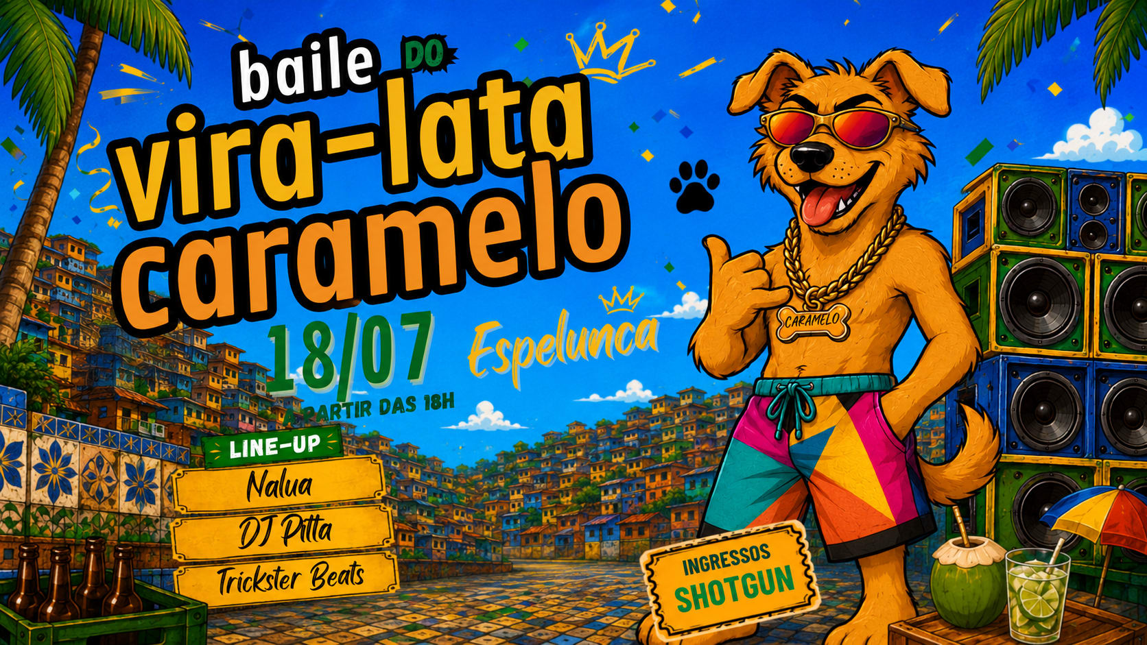 Baile Do Vira-Lata Caramelo (Pitta + Nalua +Trickster Beats) Cover