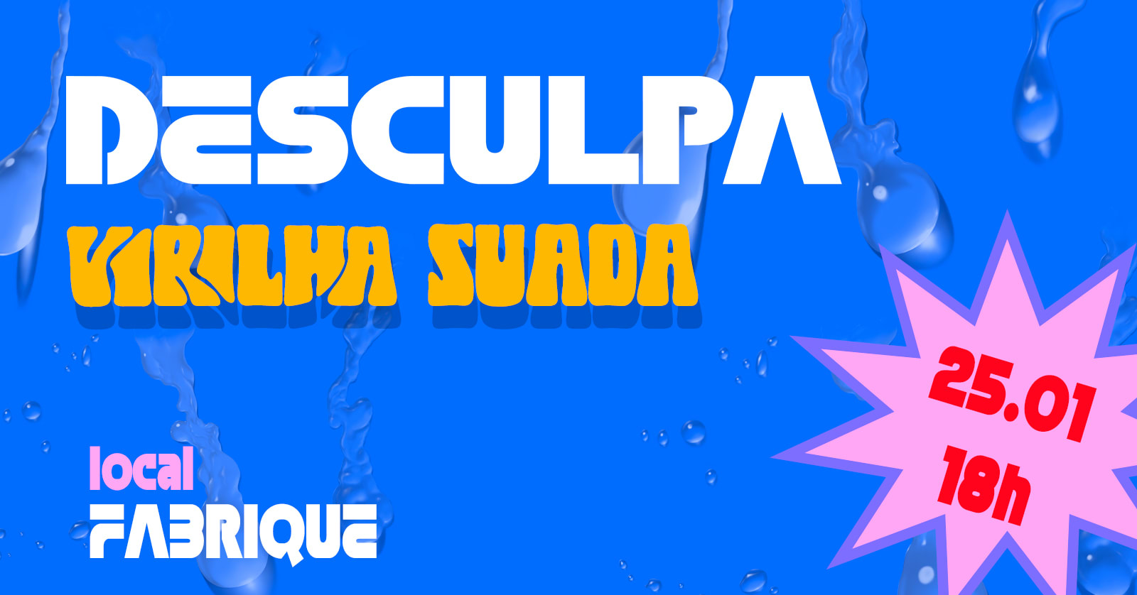 Desculpa A Virilha Suada 25.01 Cover