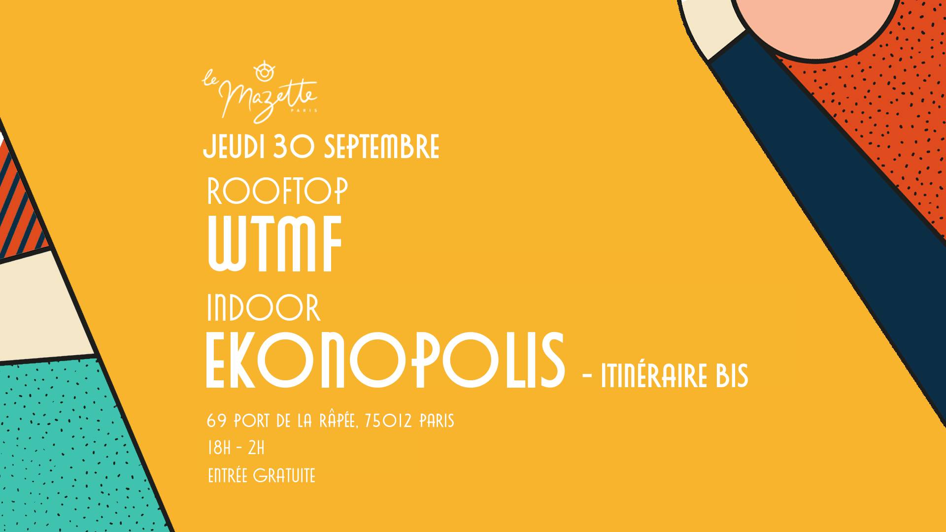 Le Mazette || Open Air W/ Wtmf, Ekonopolis Cover