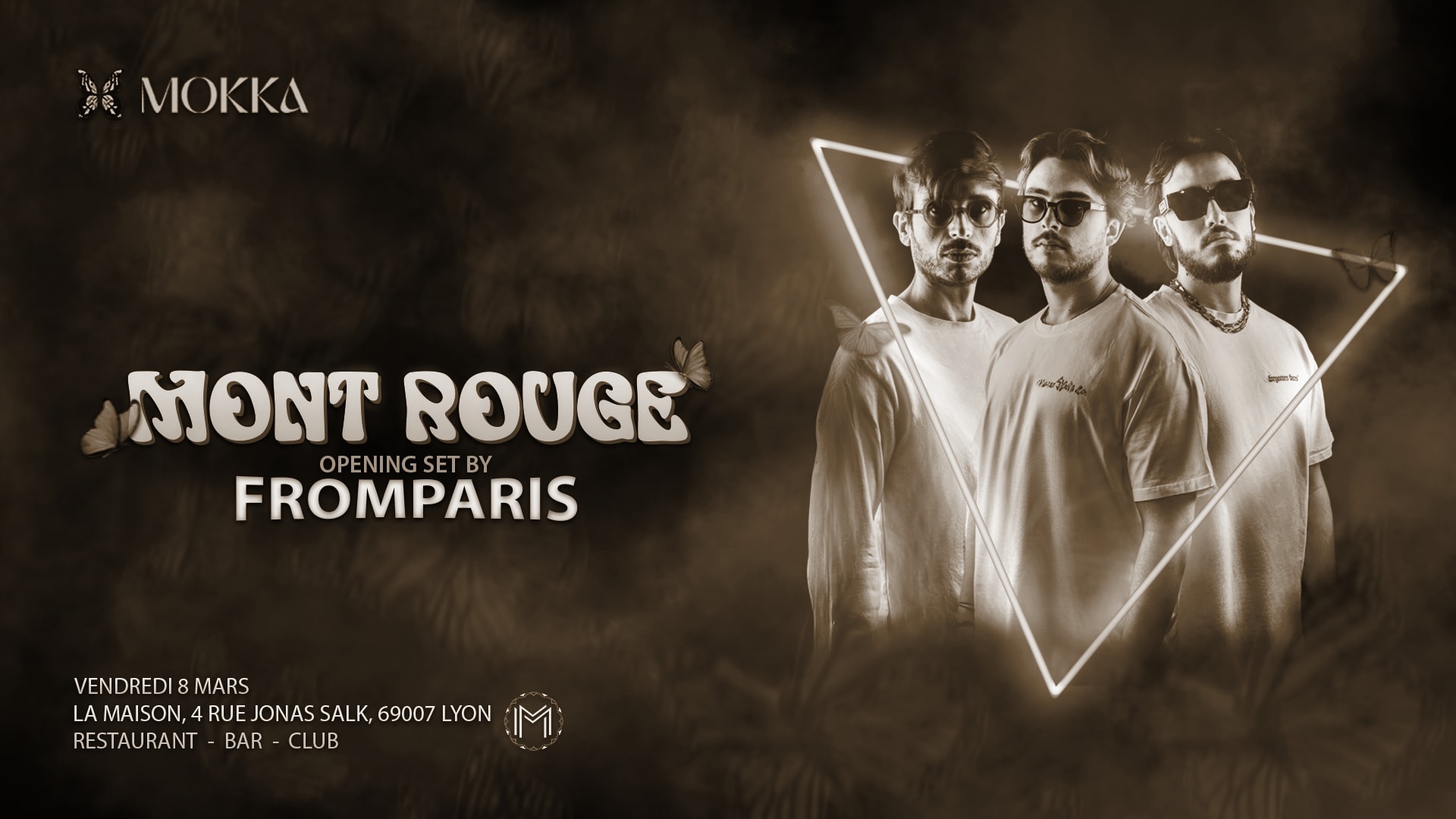 Mokka Invites Mont Rouge - 08.03.2024 Cover