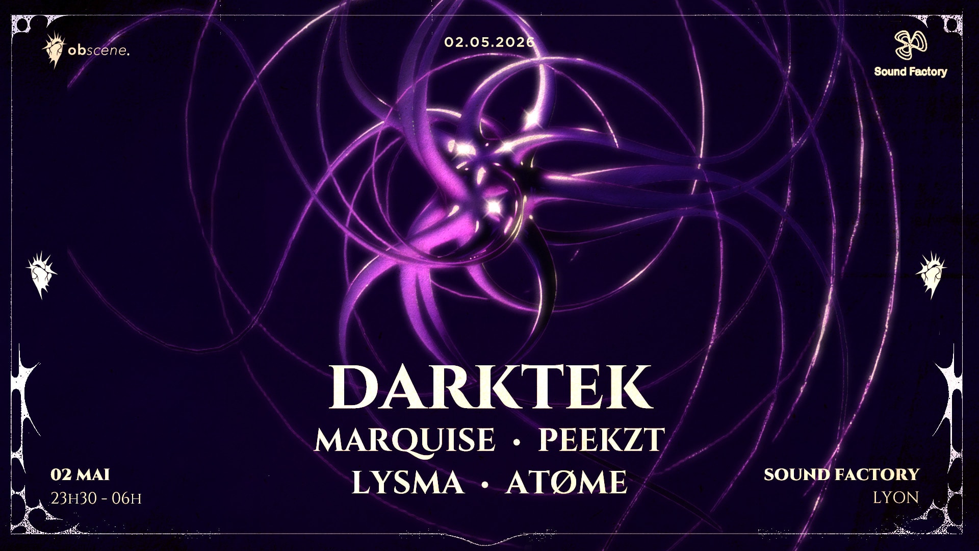 Rave Fctry Invite Obscene Cover