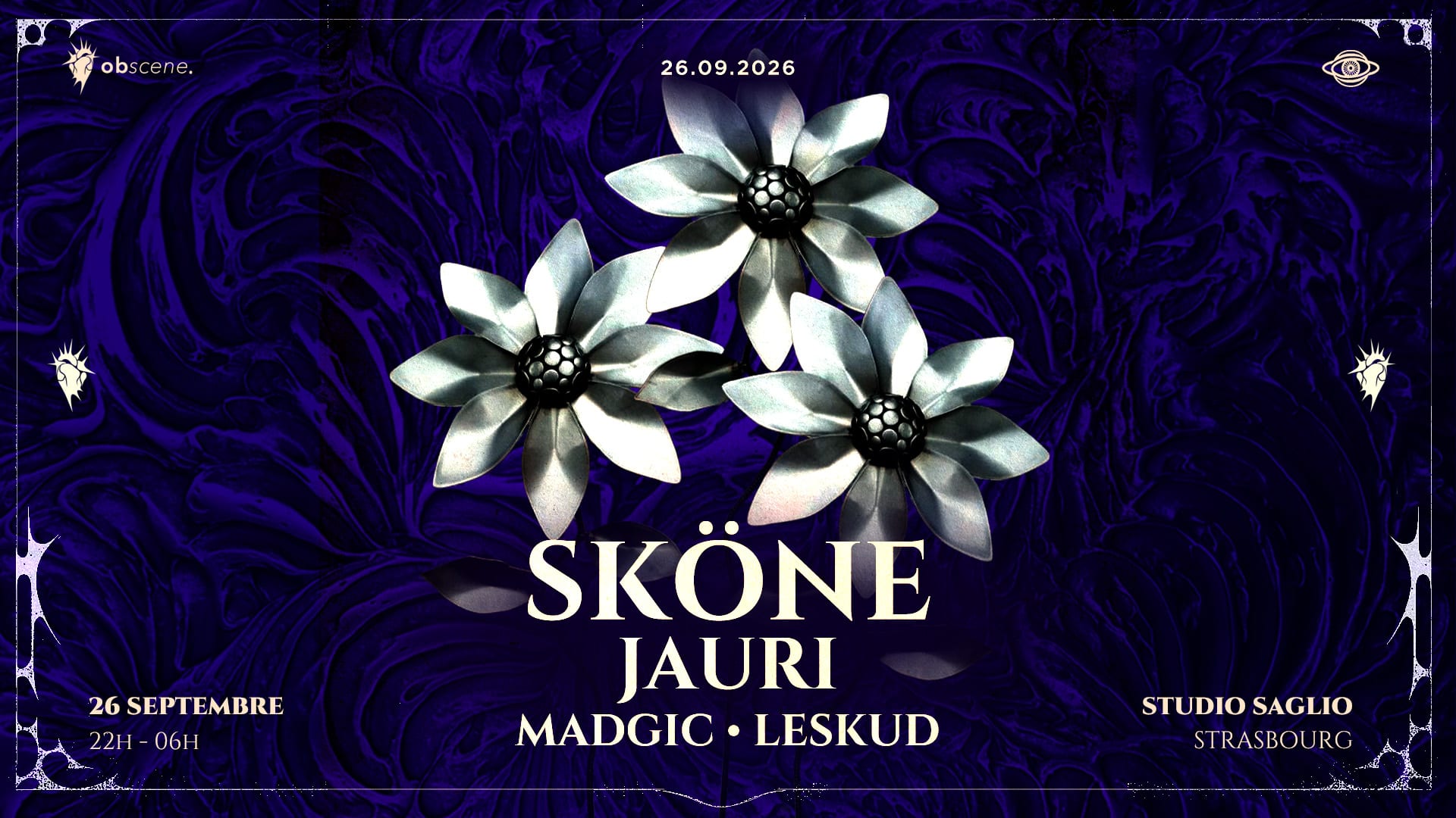 Obscene : Sköne - Jauri - Leskud - Madgic Cover