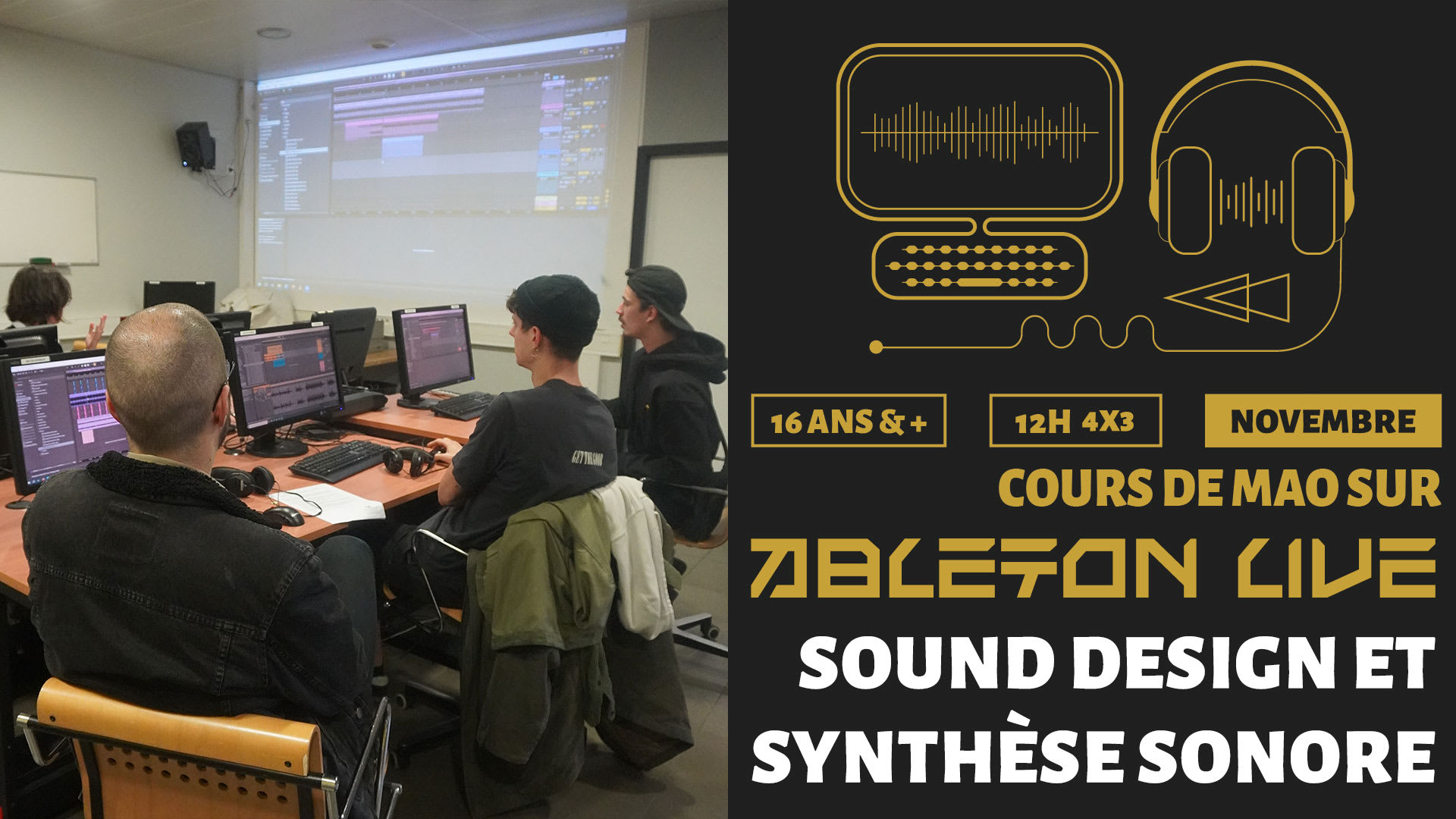 Cours : Sound Design & Synthèse Sonore Avec Ableton Live Cover