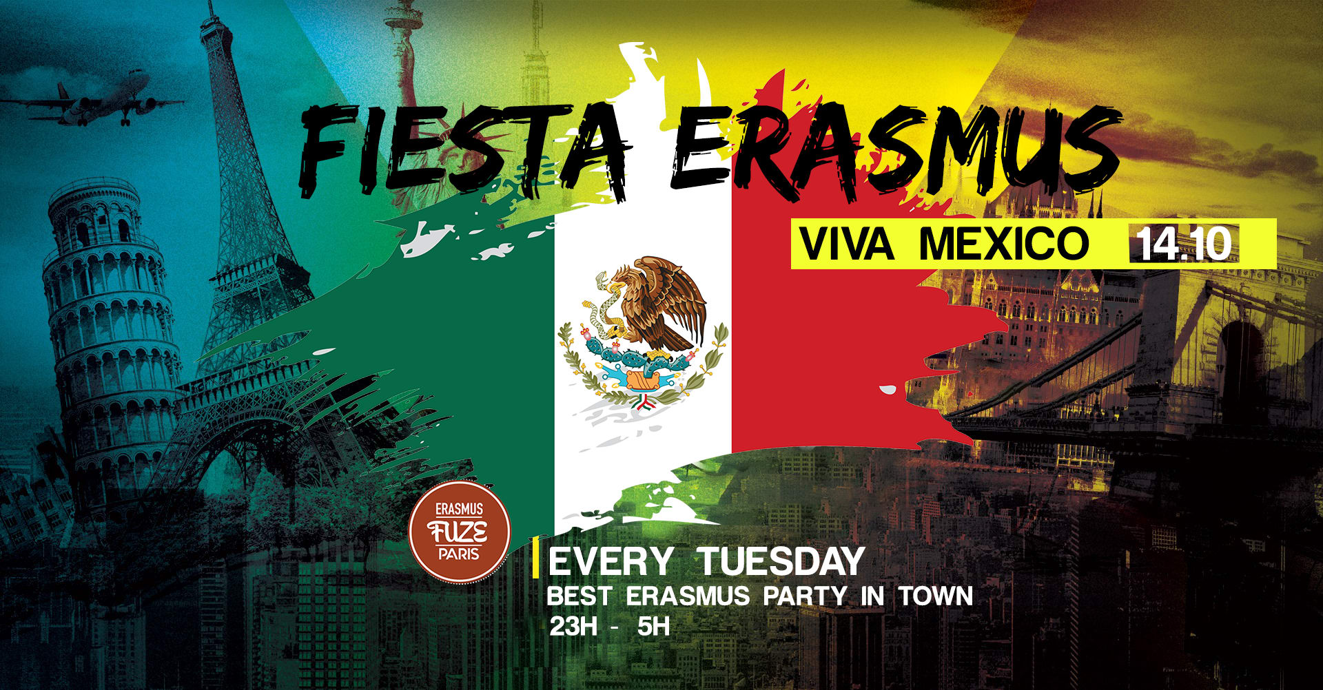 Erasmus Party Duplex Club __ Viva Mexico Cover