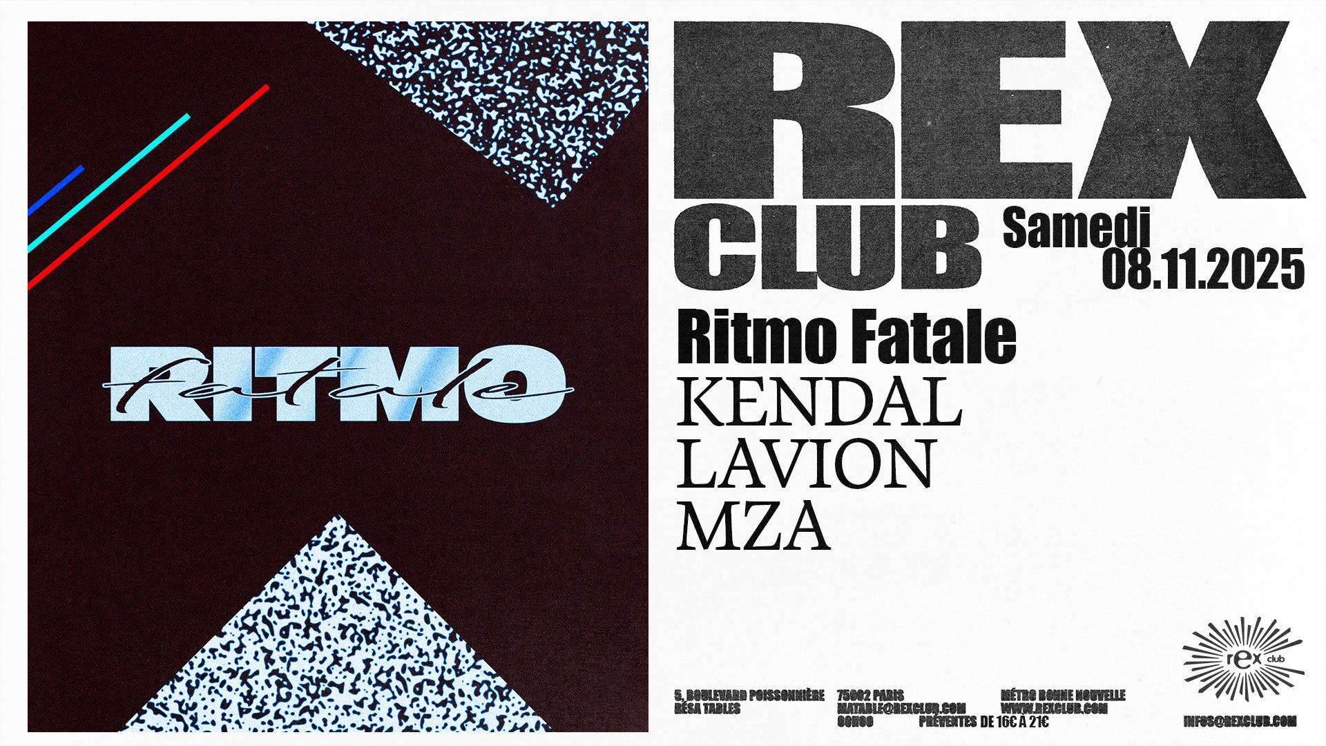 Ritmo Fatale: Kendal, Lavion, Mza Cover