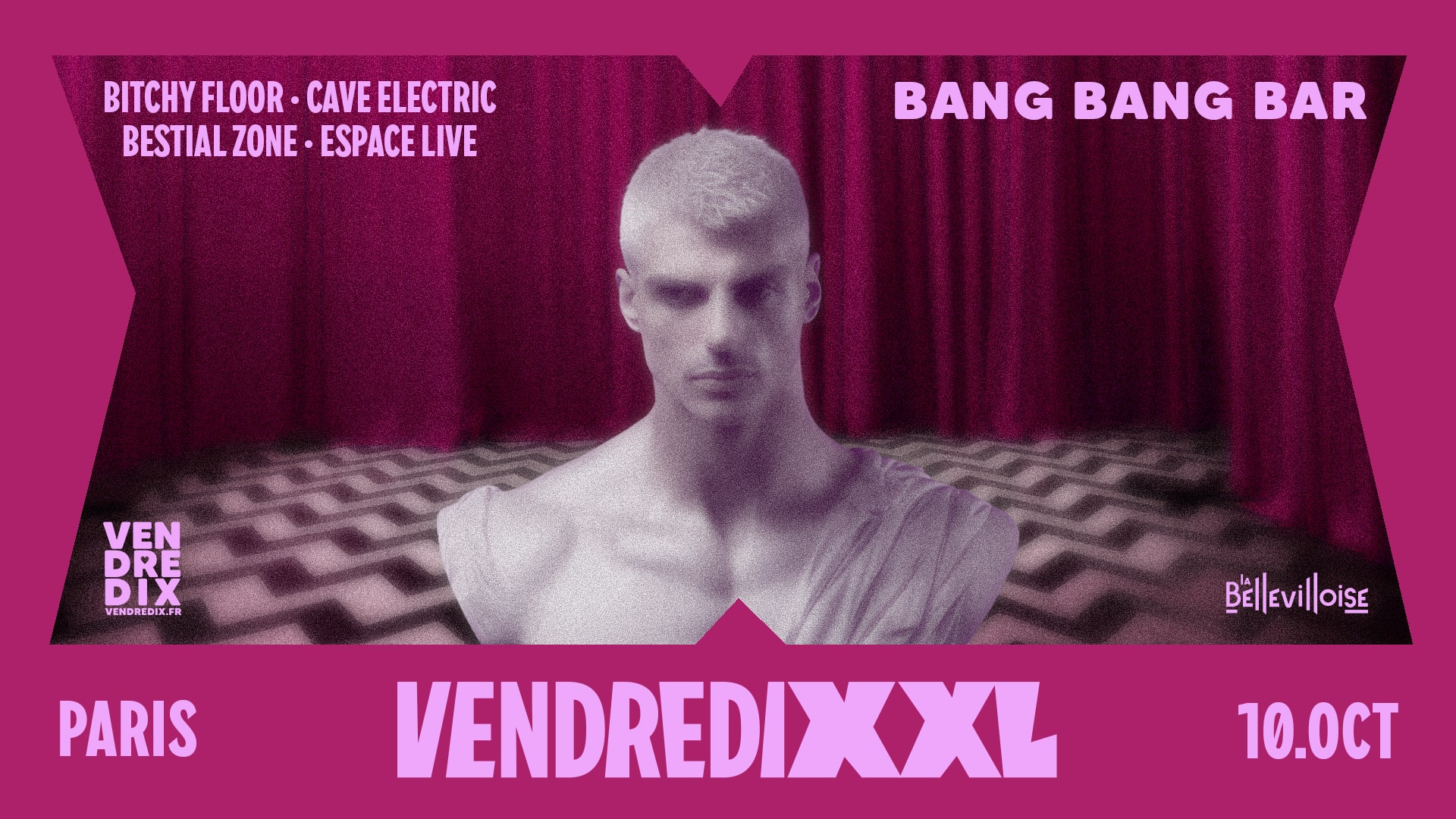 Vendredixxl Bang Bang Bar | 10.10.25 Cover