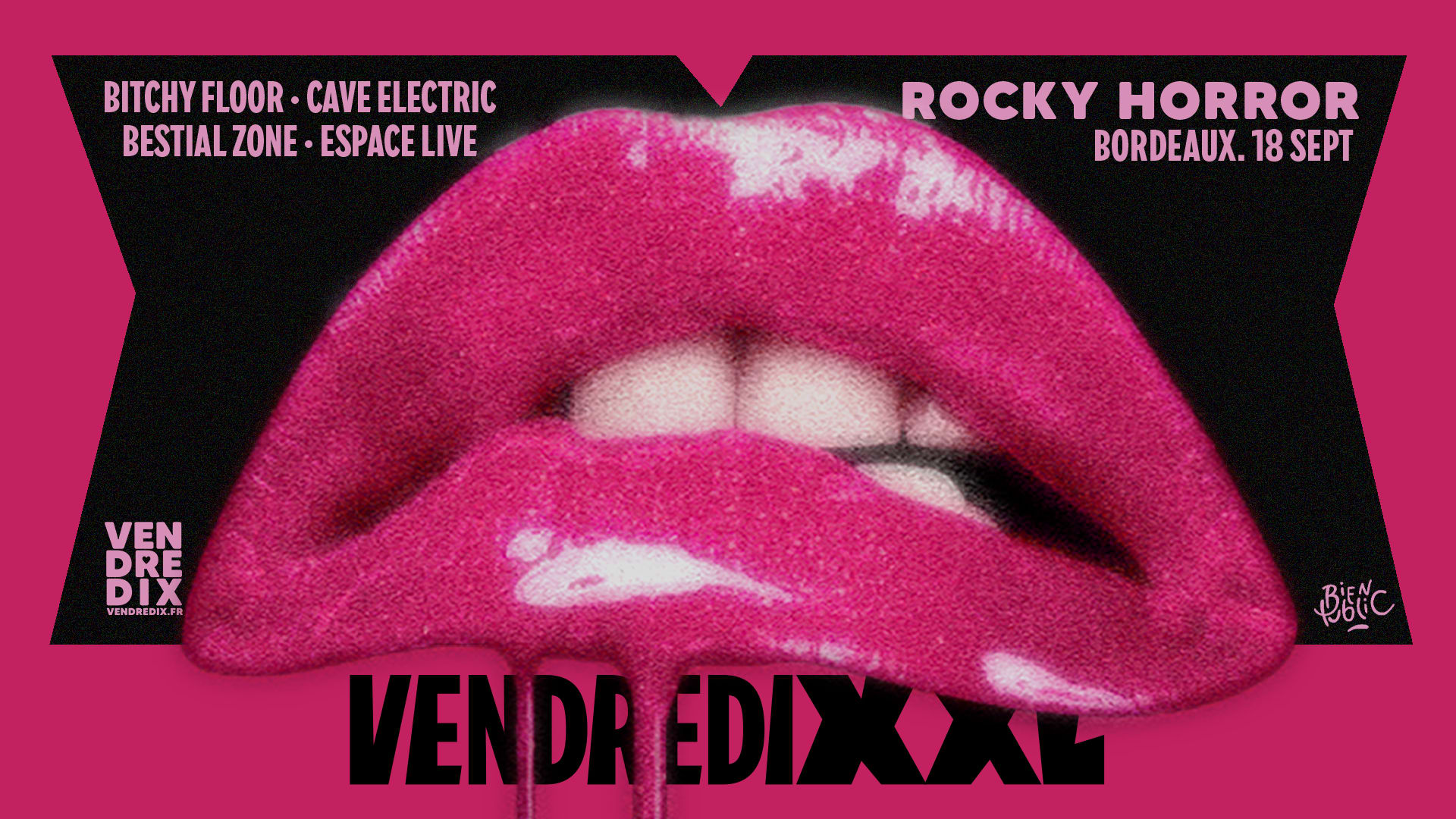18.Sept | Bordeaux | Vendredixxl Cover