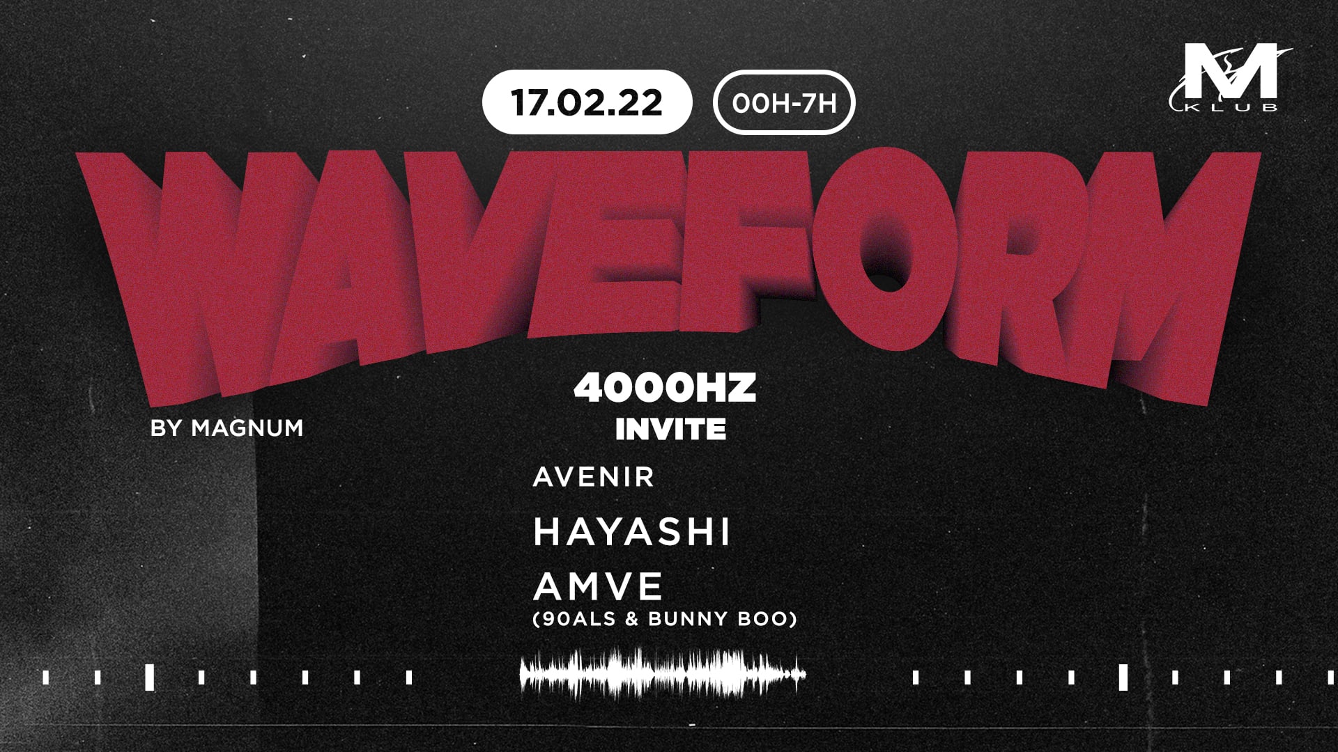 Waveform - 400hz Invite Cover