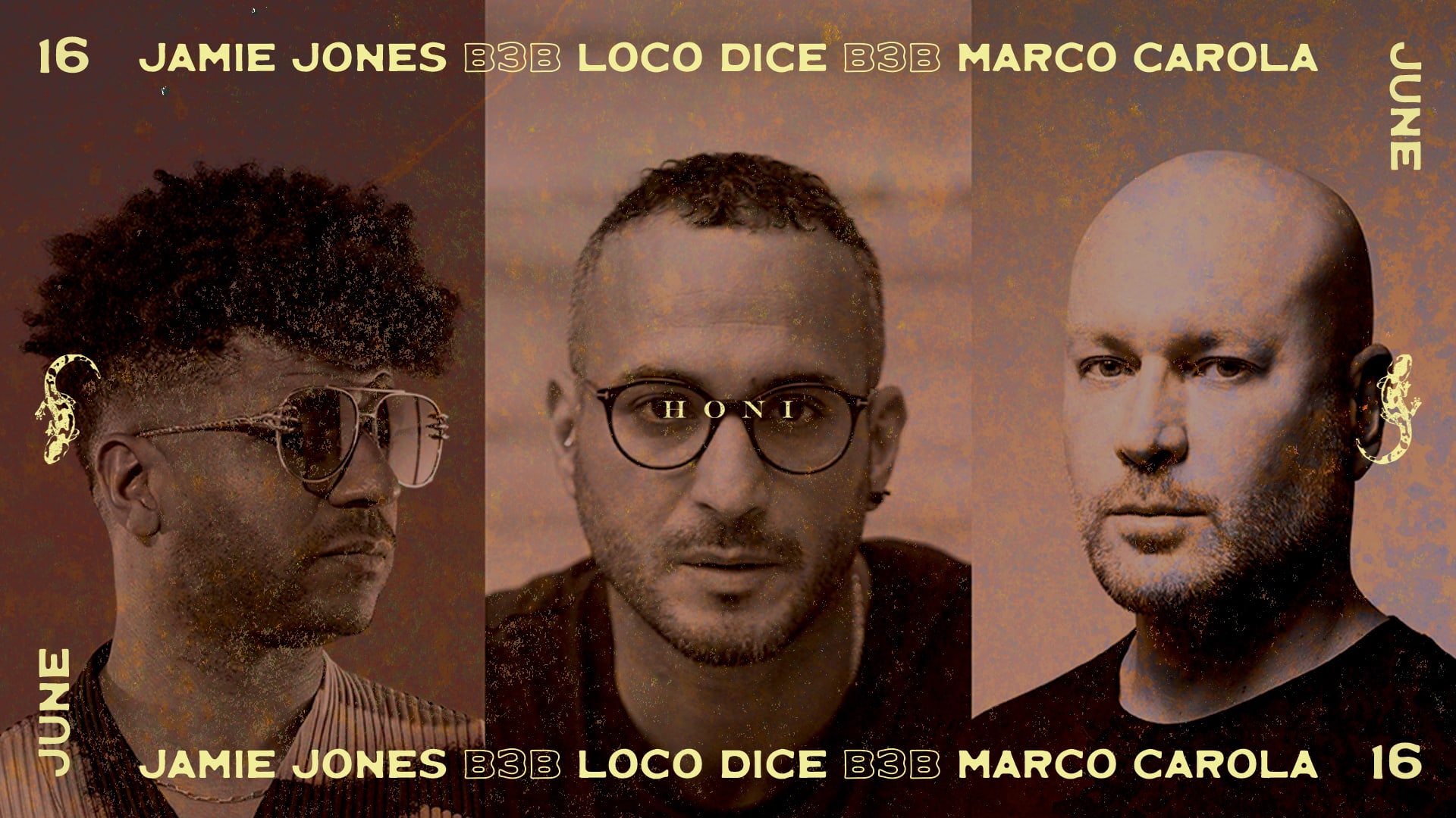 Jamie Jones B3b Loco Dice B3b Marco Carola Cover