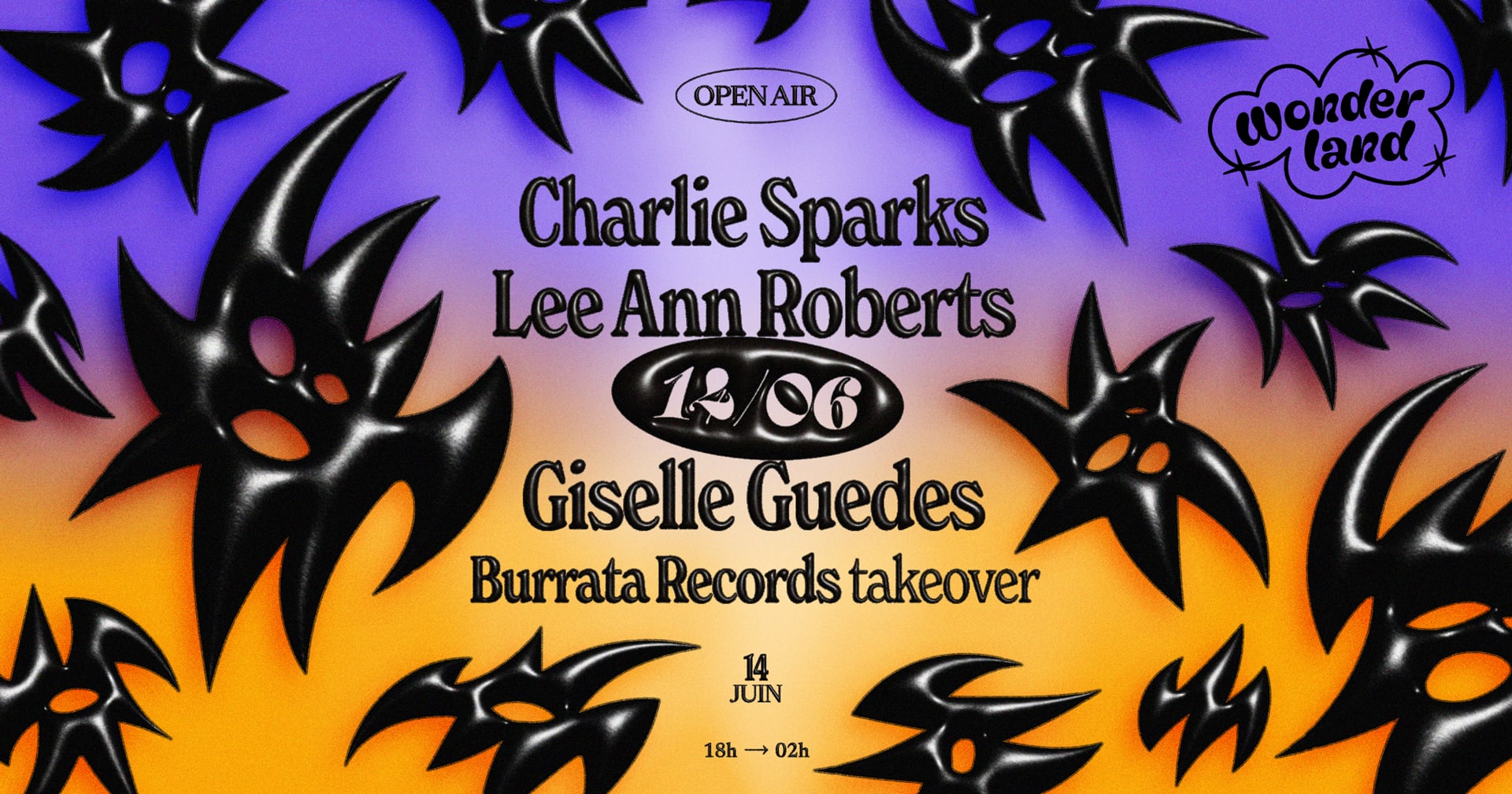 Wonderland Invite : Charlie Sparks  - Lee Ann Roberts Cover