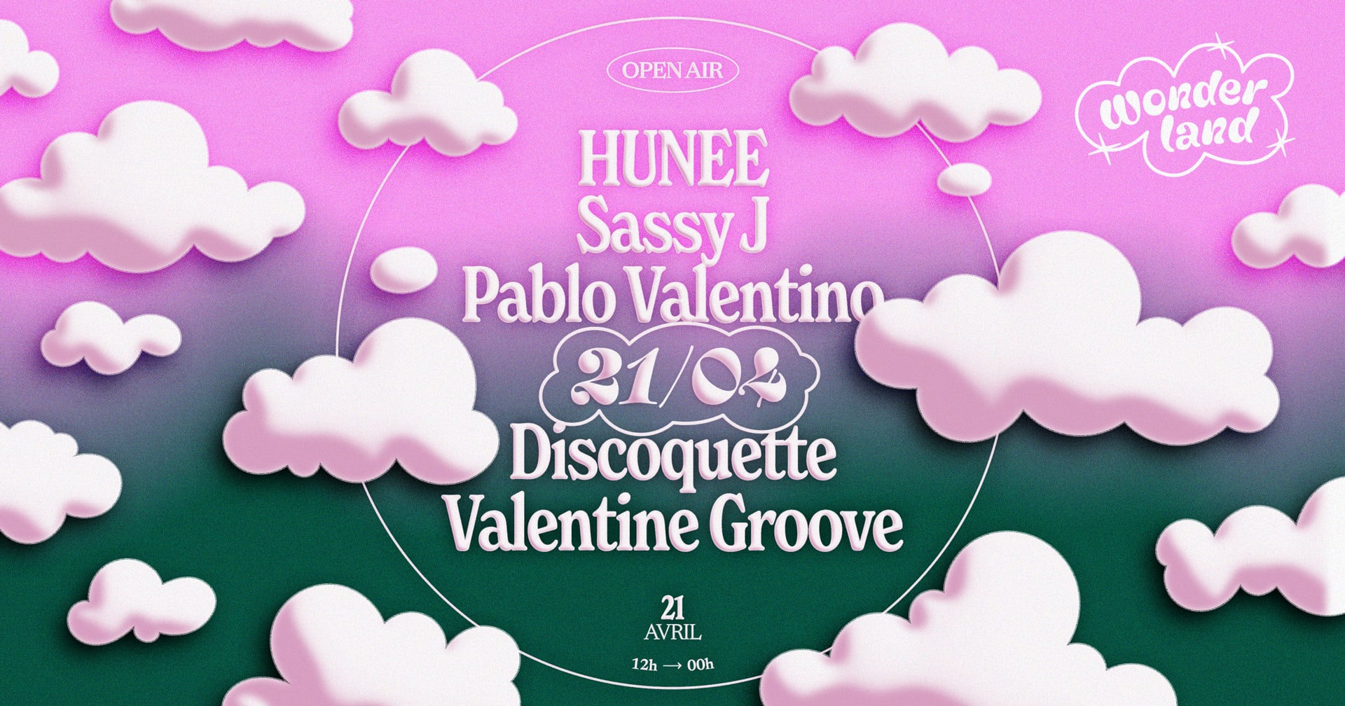 Wonderland Invite :  Hunee - Sassy J - Pablo Valentino Cover