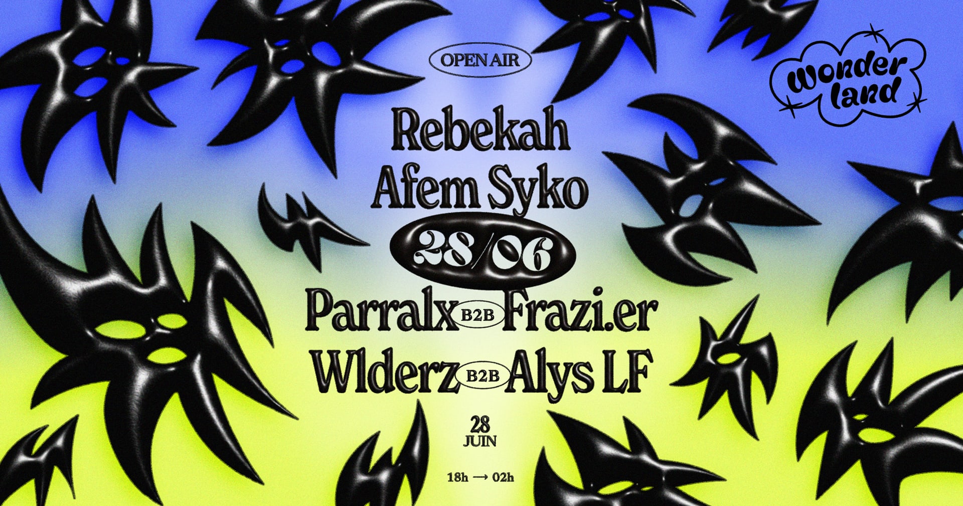 Wonderland Invite : Rebekah  -  Afem Syko  - Parallx Cover