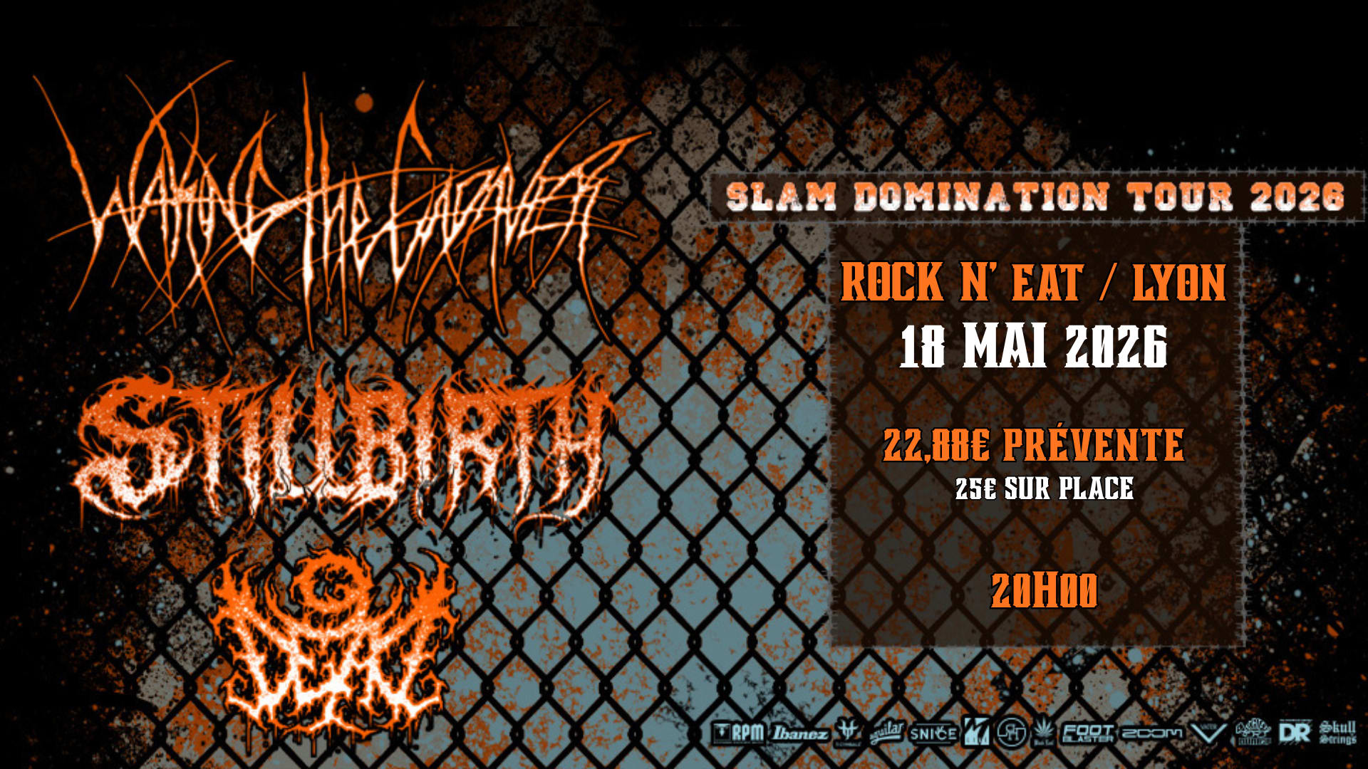 Waking The Cadaver + Stillbirth + 9dead Cover