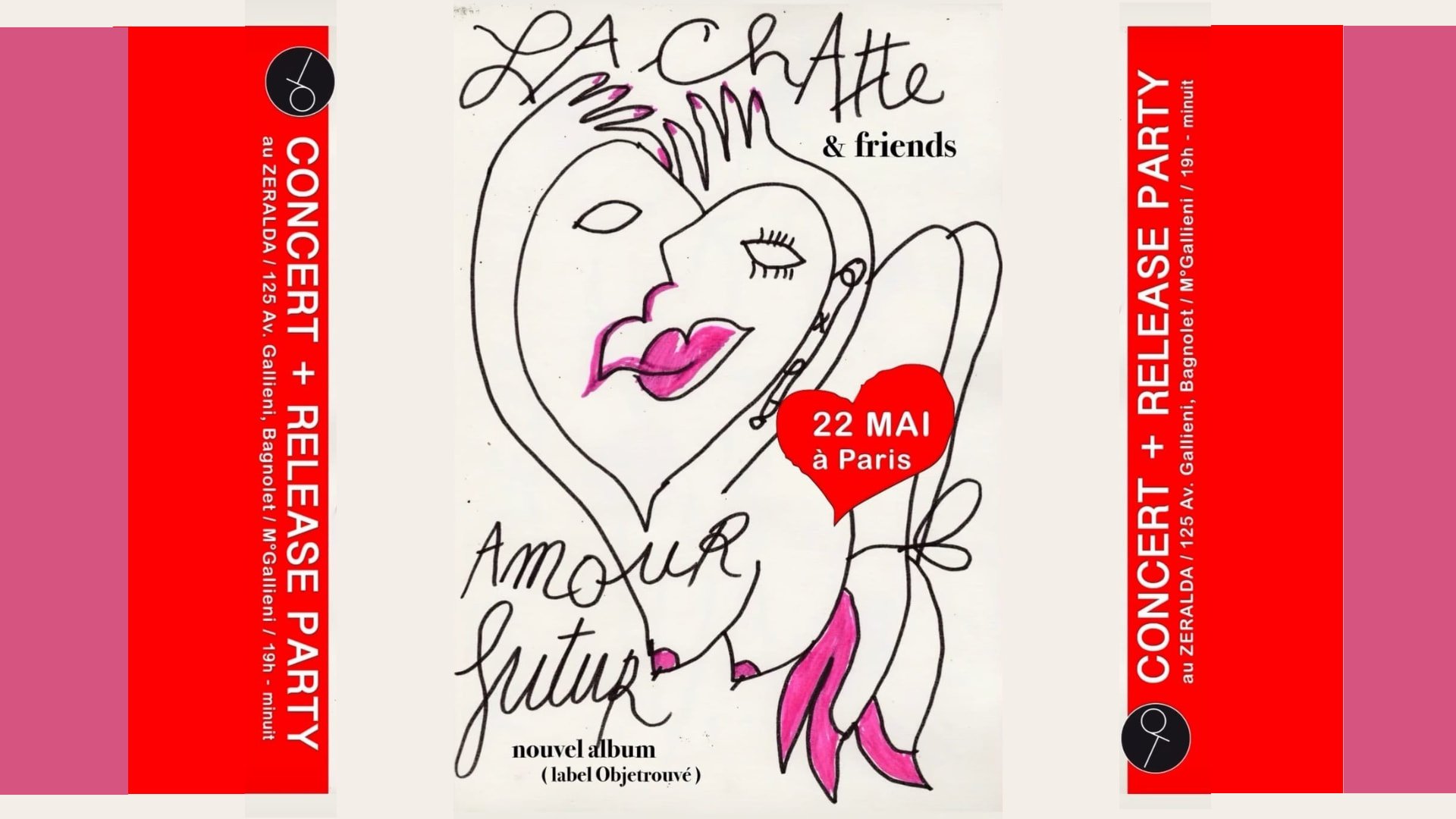 La Chatte & Friends Release Party Cover