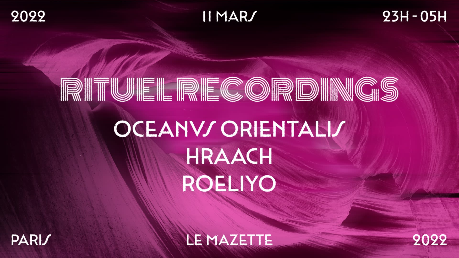 Rituel Recordings : Oceanvs Orientalis, Hraach, Roeliyo  Cover