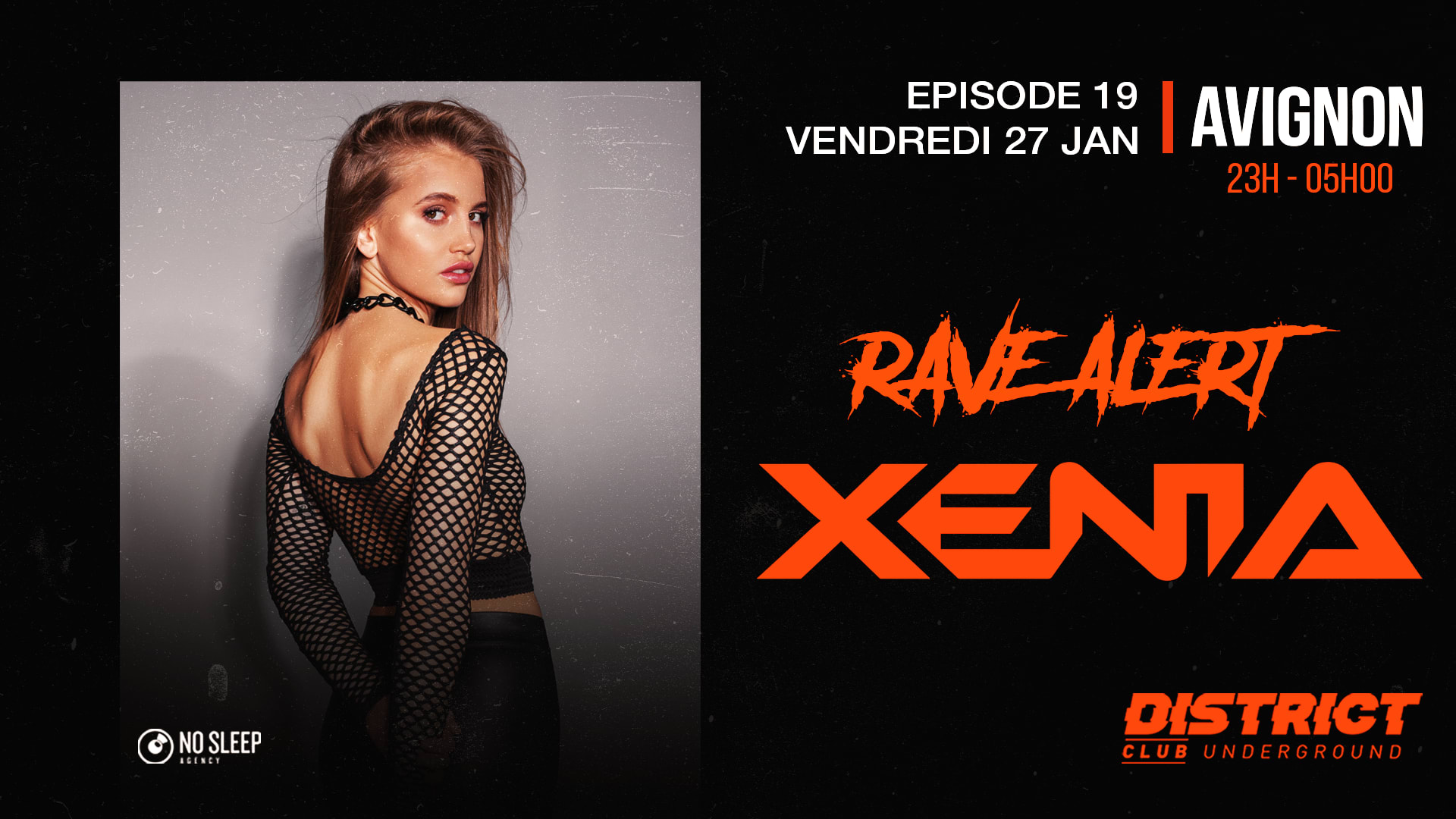 Rave Alert - Xenia - District Avignon Cover