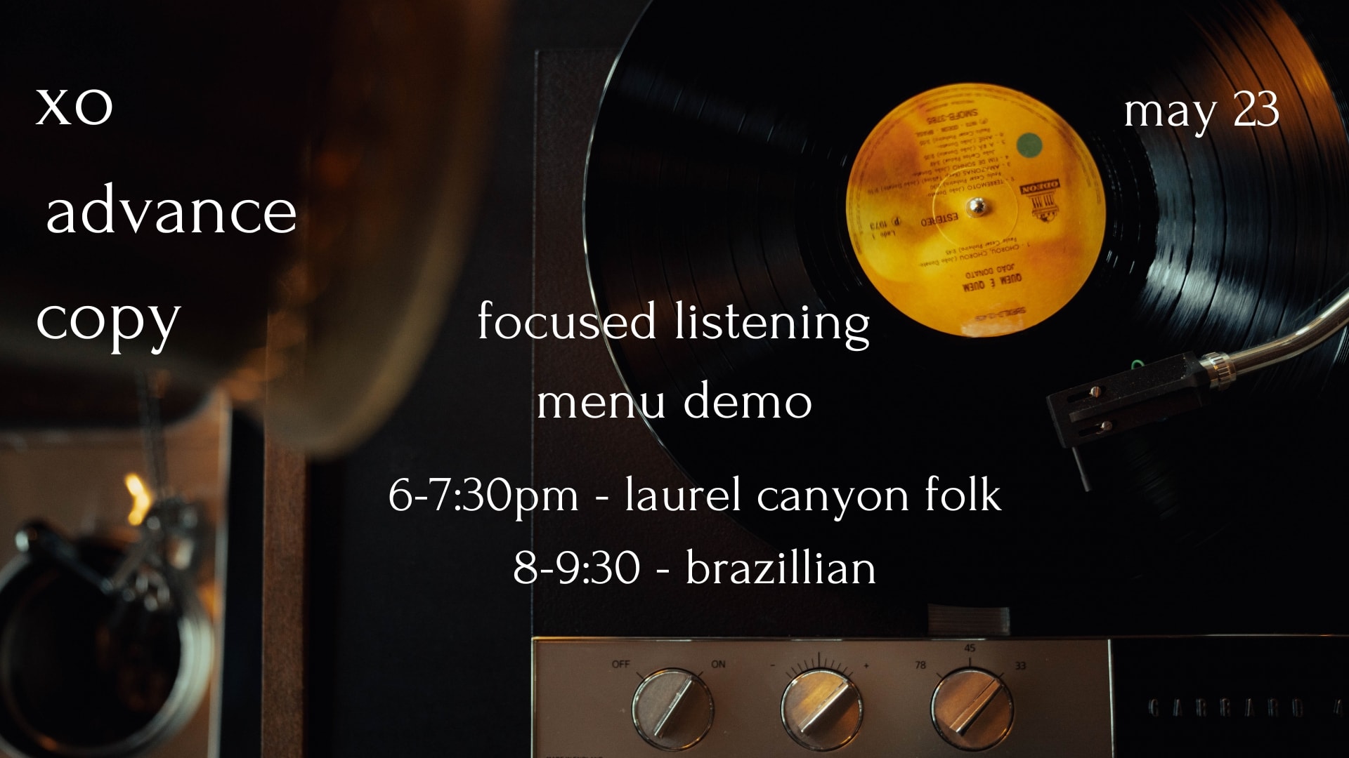 Xo Advanced Copy May 23 Cover