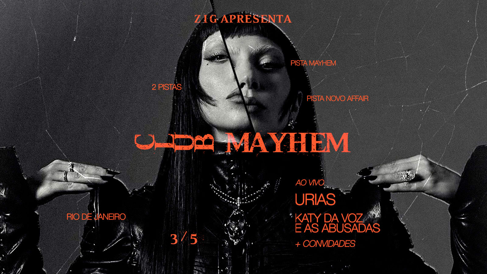 Club Mayhem @ Rio: Gaga C/ Zig,Urias,Katy Da Voz,Novo Affair Cover