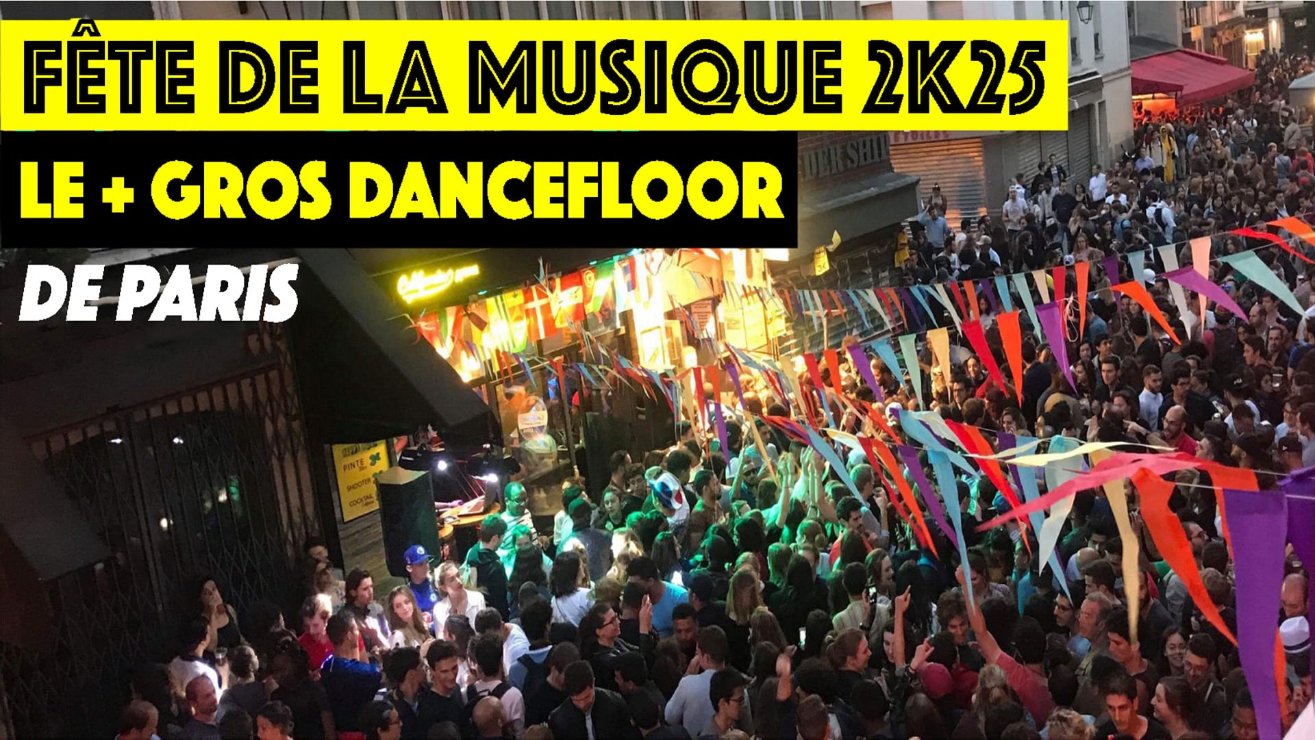 Fête De La Musique 2k25 : Le + Gros Dancefloor De Paris Cover
