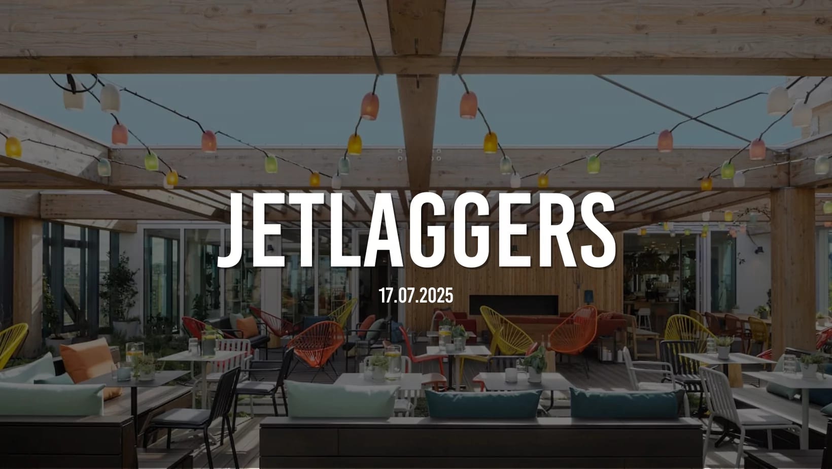 Jetlaggers Afterwork At Zoku – Paris Cover
