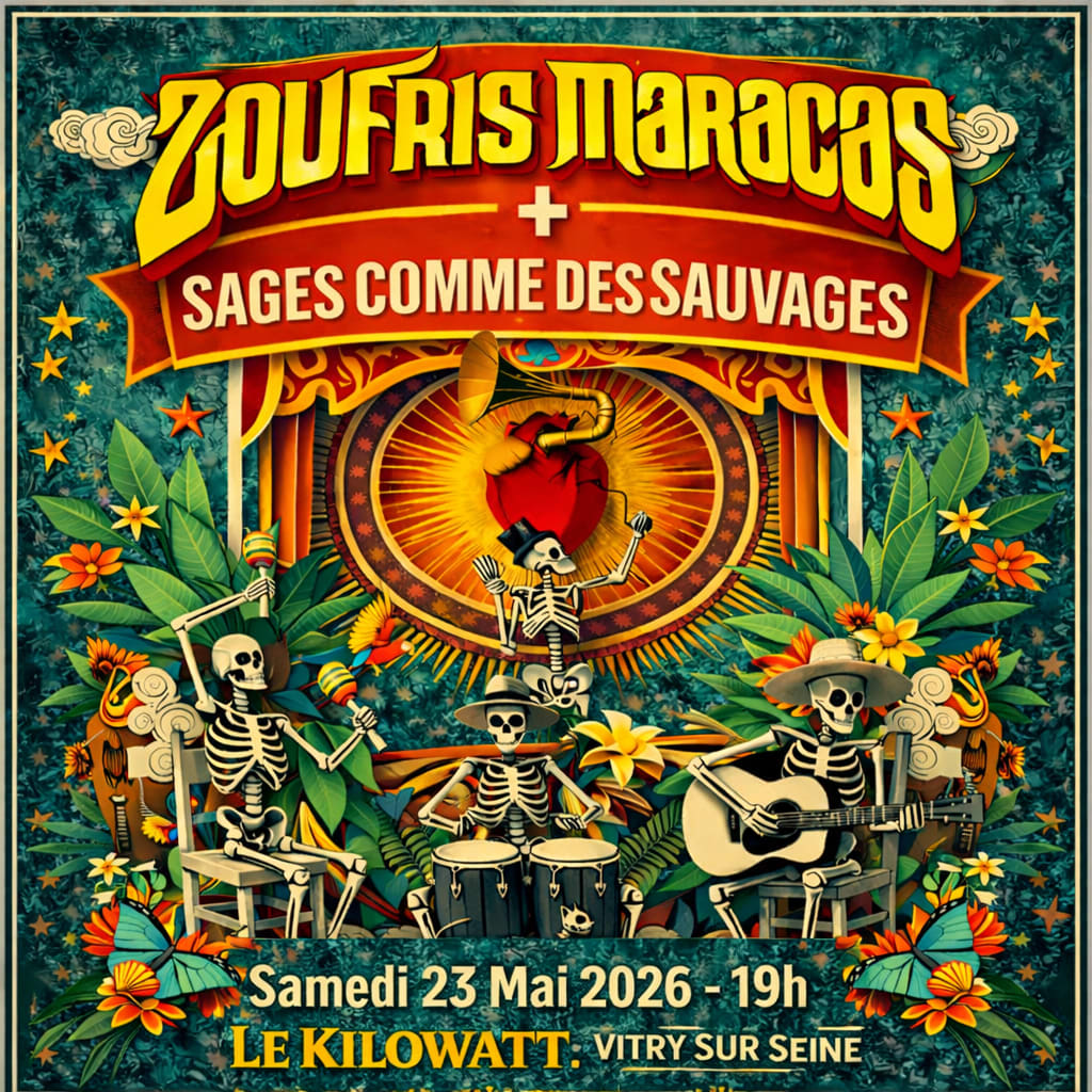 Zoufris Maracas + Sages Comme Des Sauvages Cover