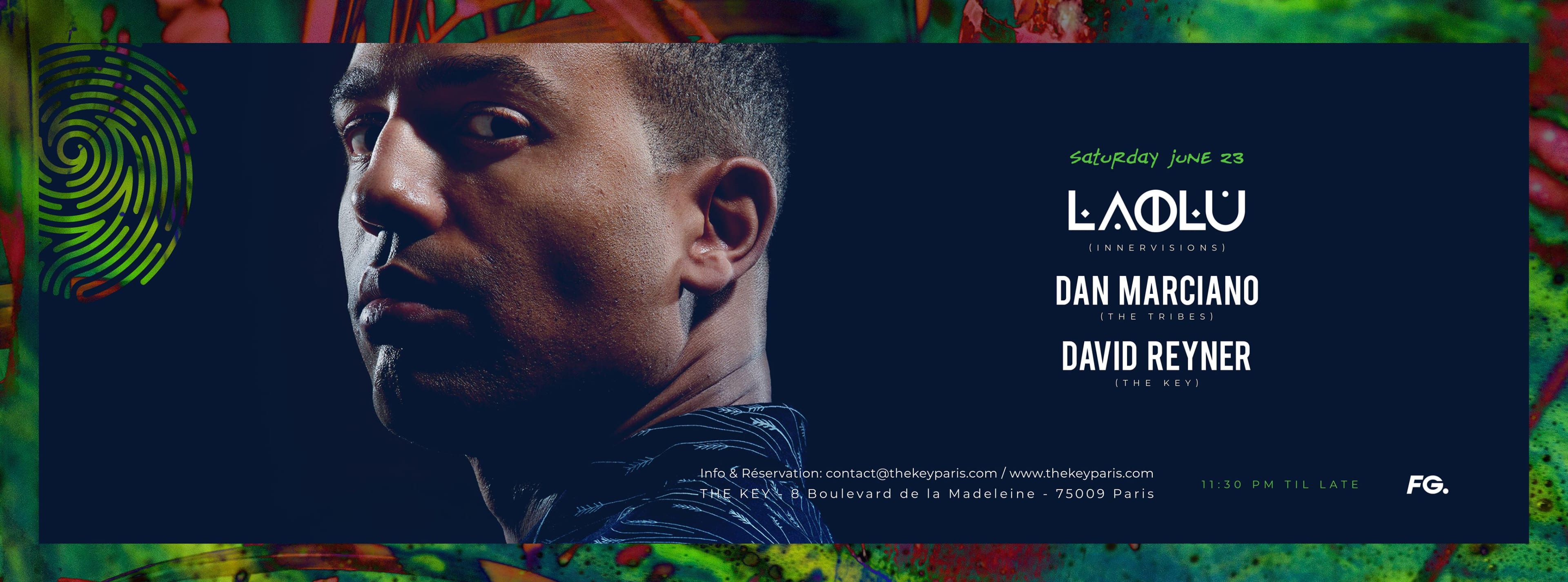 The Key Presents : Laolu, Dan Marciano, David Reyner Cover