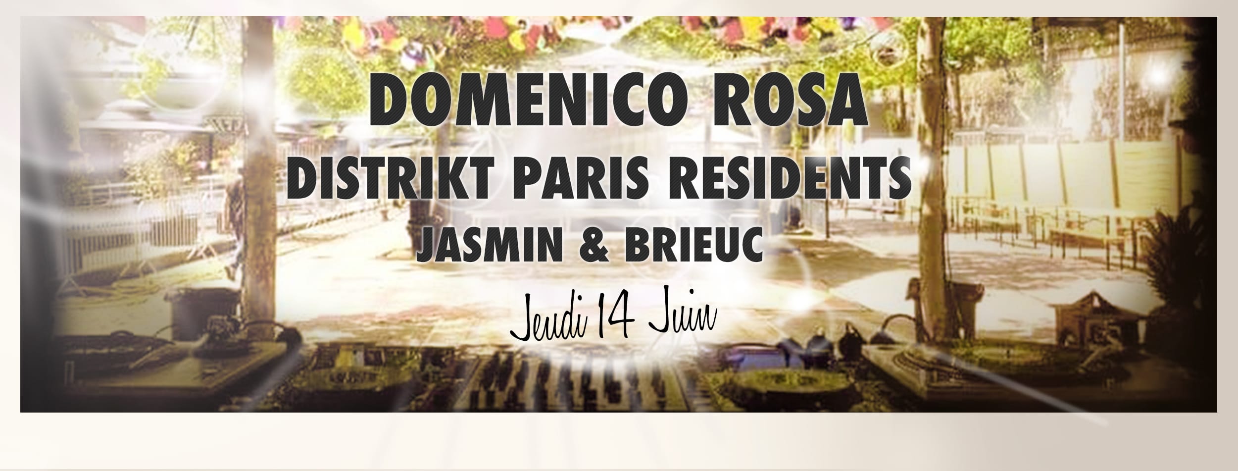 Distrikt Paris ● Les Barges Cover