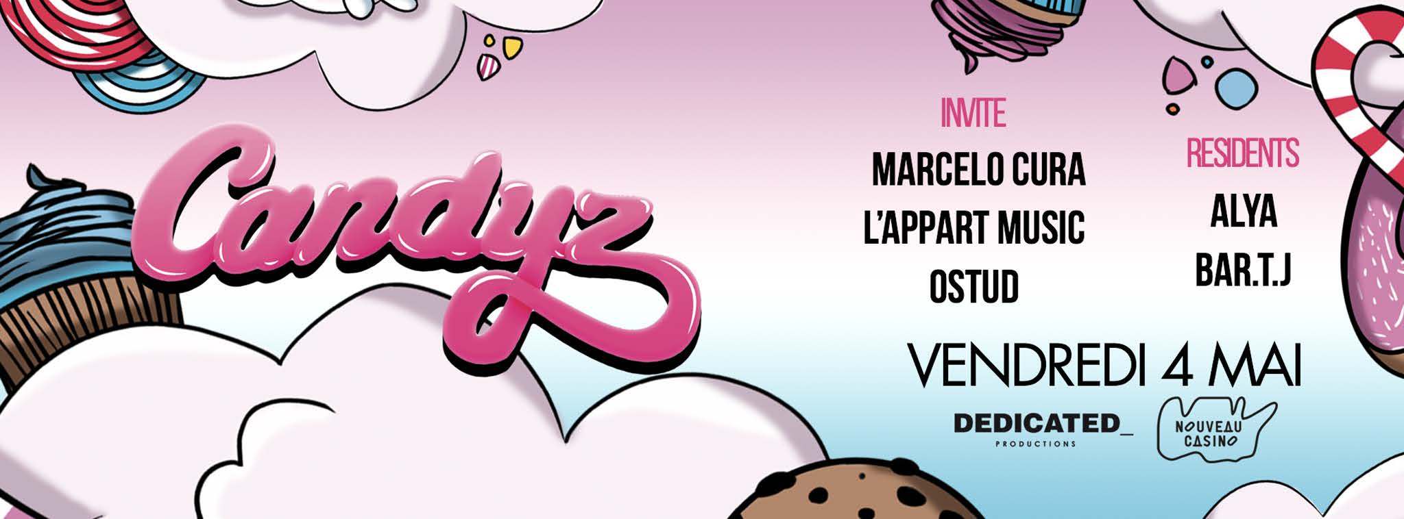 Candyz Opening • Marcelo Cura / L'appart Music / Ostud Cover