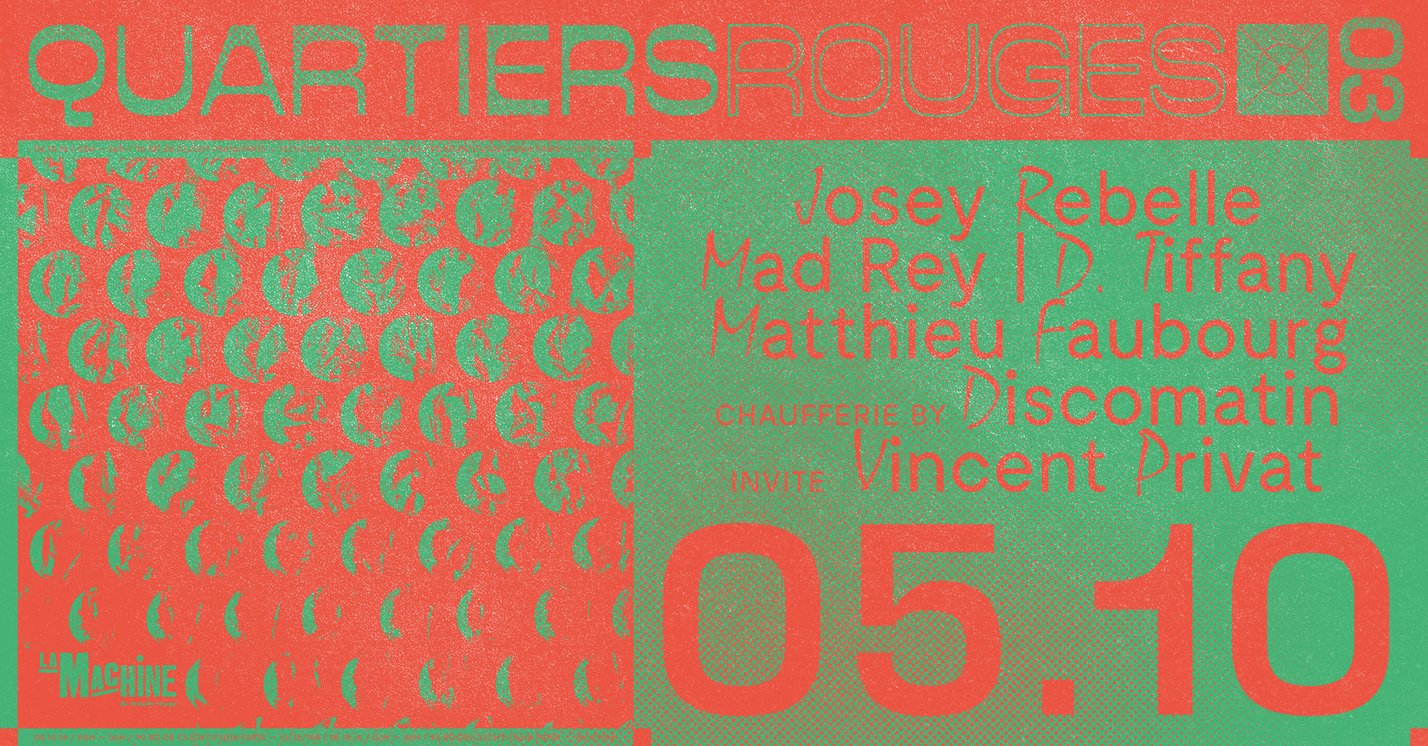 Quartiers Rouges .03 : Josey Rebelle, Mad Rey, Discomatin Cover