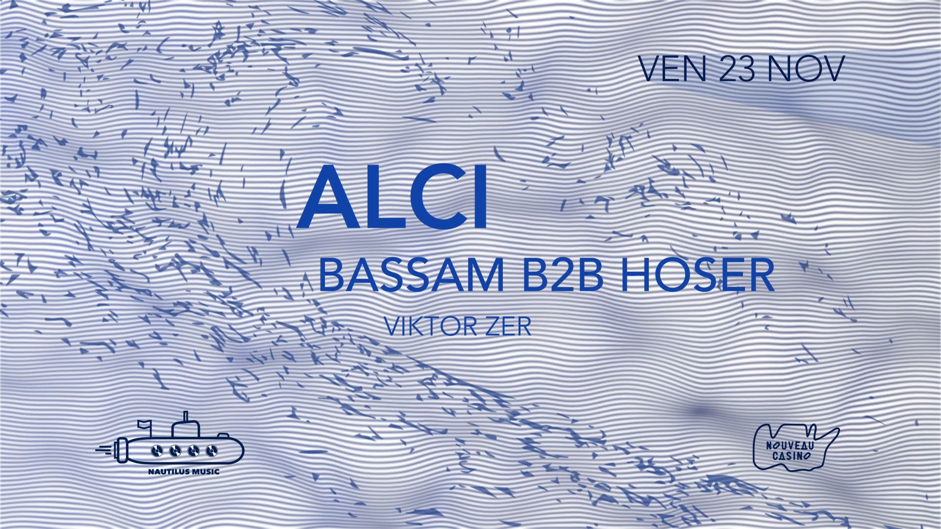 Nautilus Invite : Alci / Bassam B2b Hoser / Viktor Zer Cover