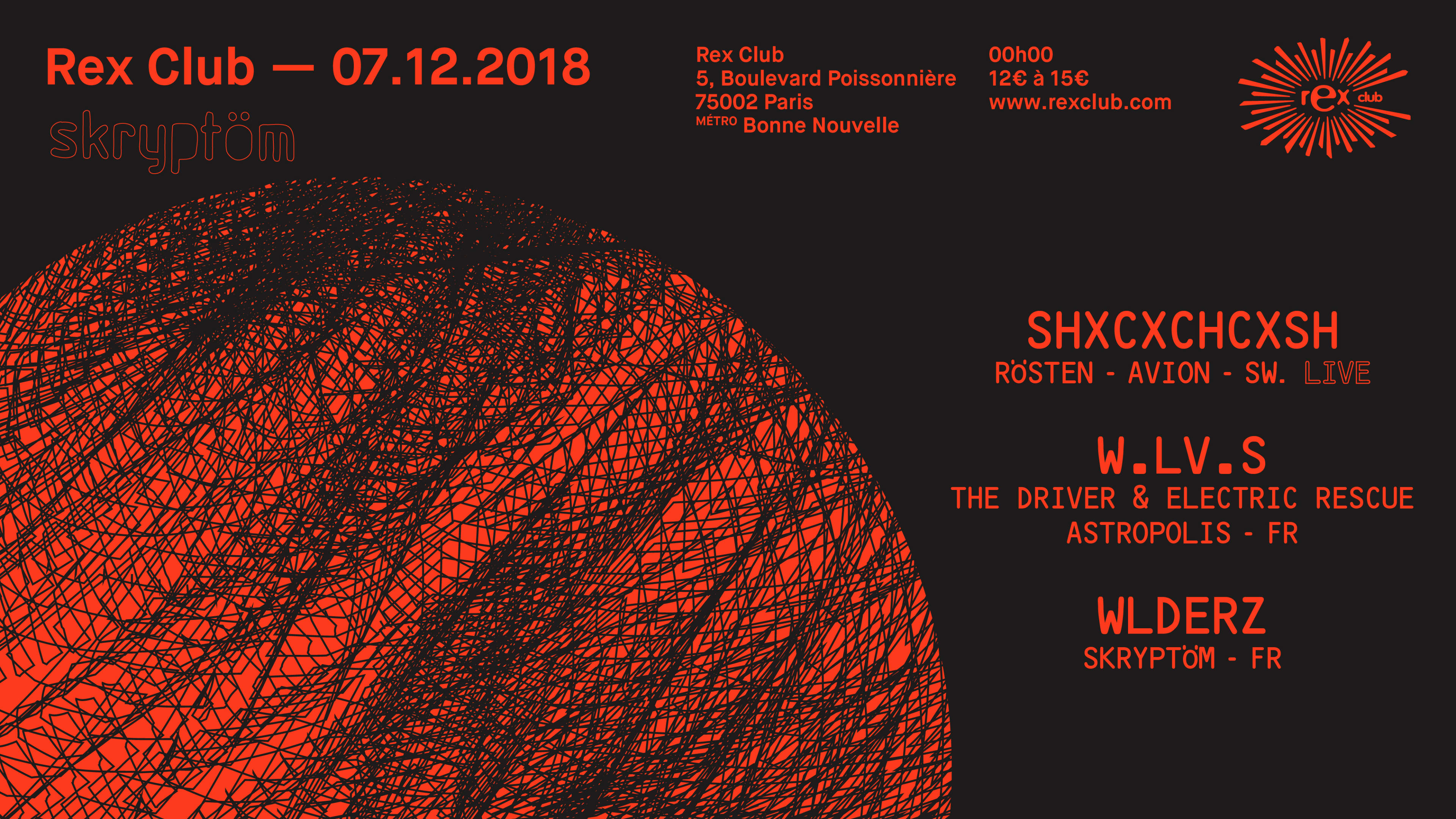 Skryptom: Shxcxchcxsh Live, W.LV.S, Wlderz Cover