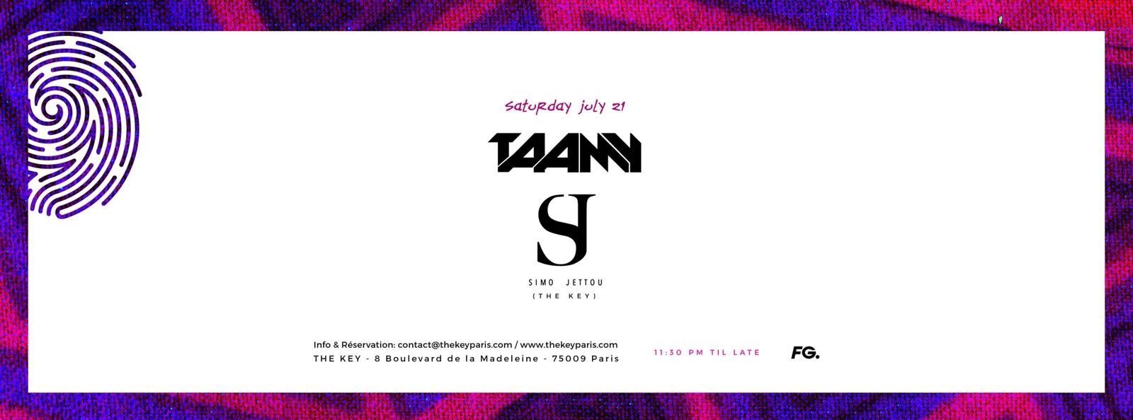 The Key Presents : Taamy, Simo Jettou Cover