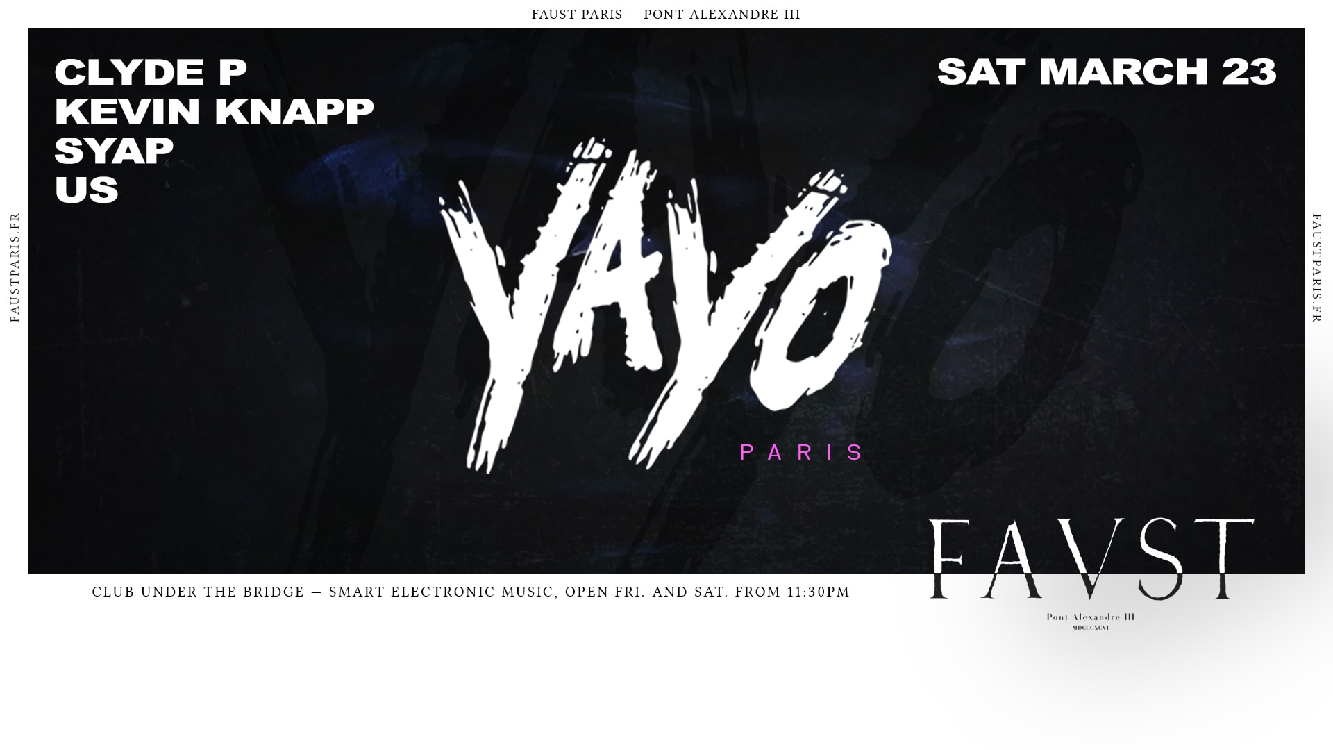Faust — Yayo : Clyde P, Kevin Knapp, Syap, Us Cover