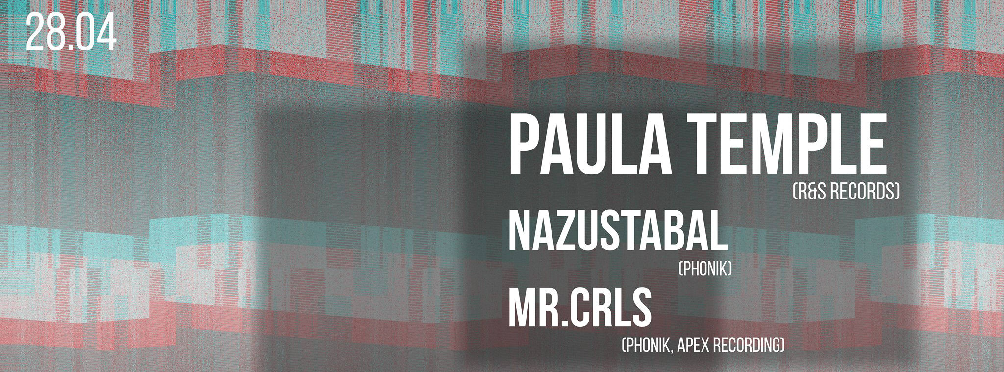 Phonik Invite : Paula Temple (R&S Records) Cover