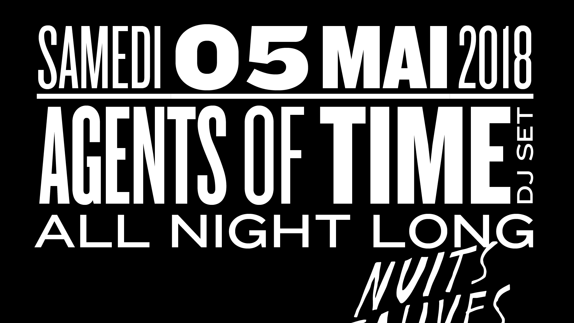 Agents Of Time (Dj Set) - All Night Long Cover